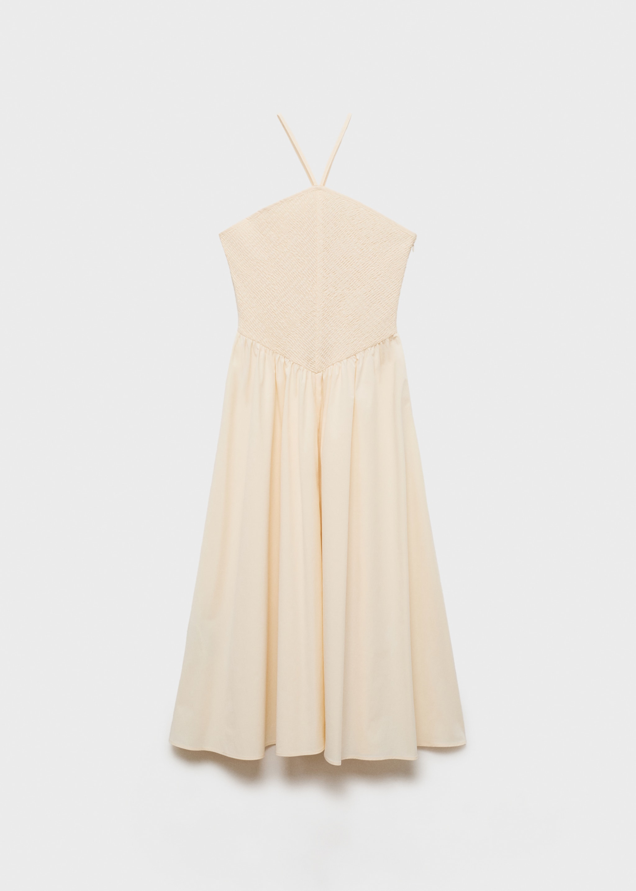 Combined halter-neck dress - Article without model