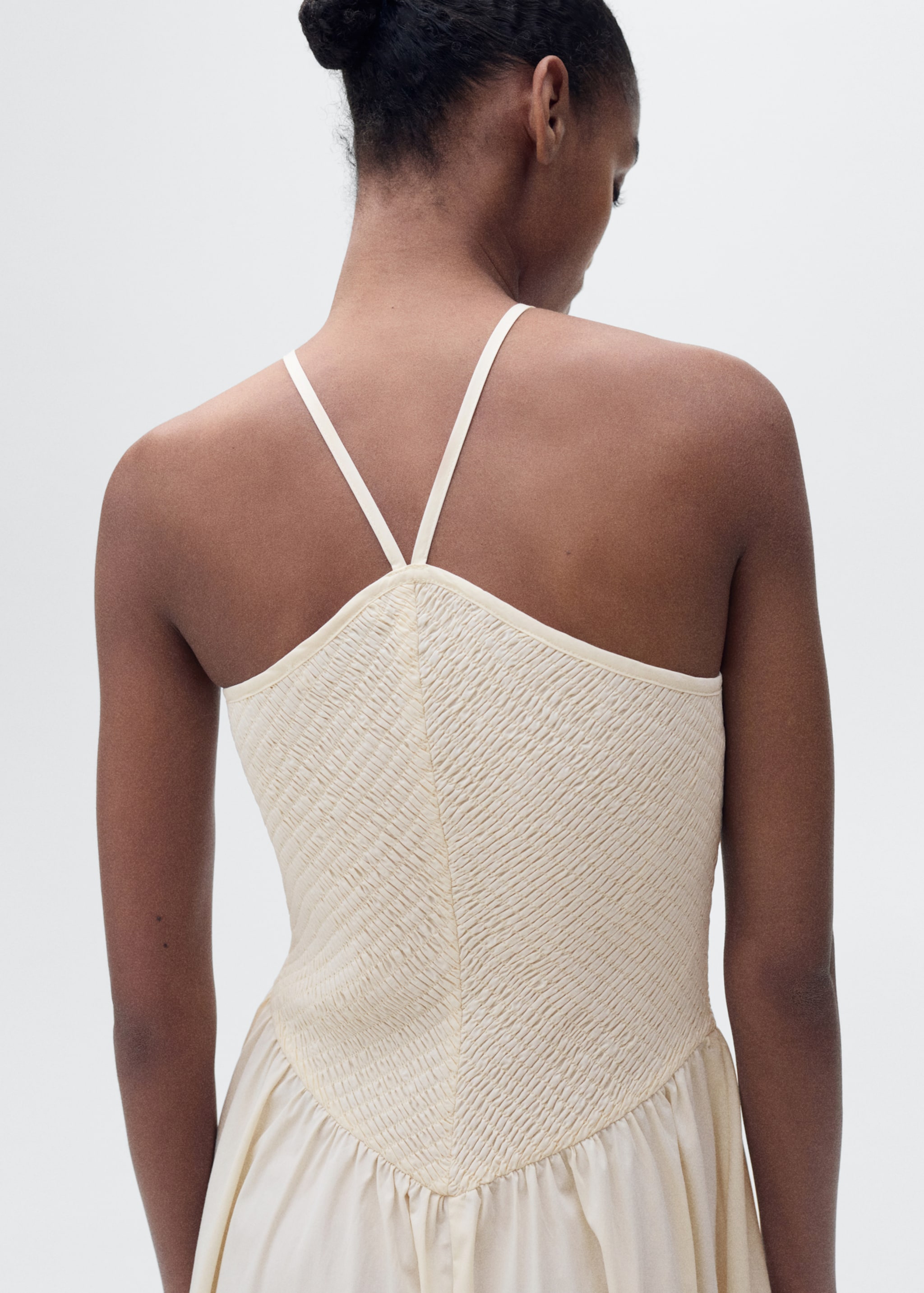 Vestido halter combinado - Detalle del artículo 6