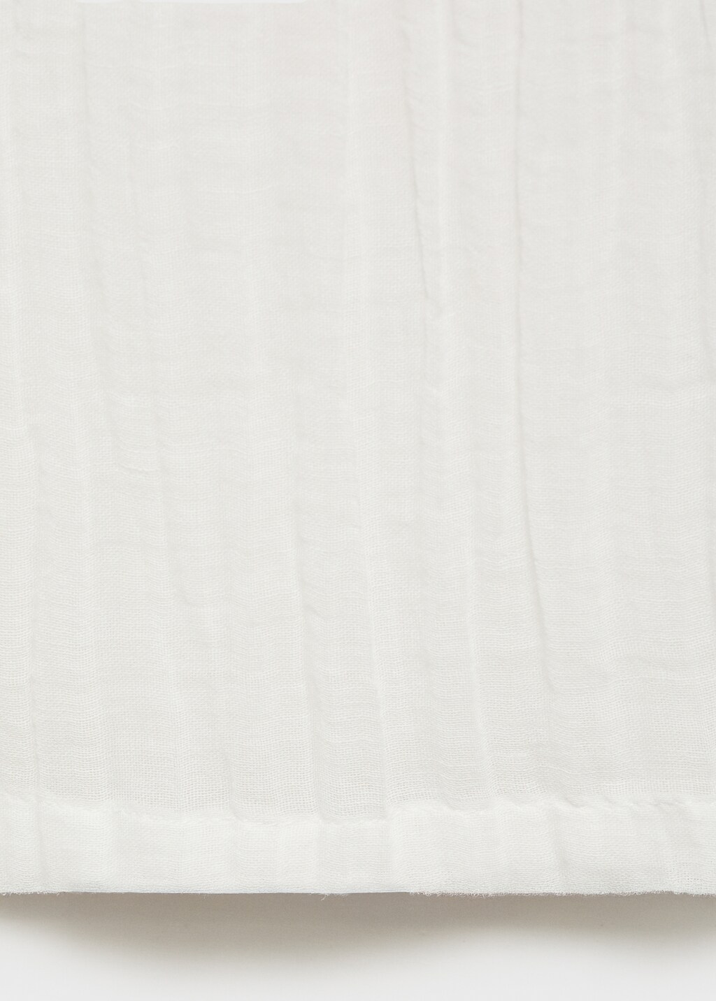 Fluid ramie pants with bow - image 5
