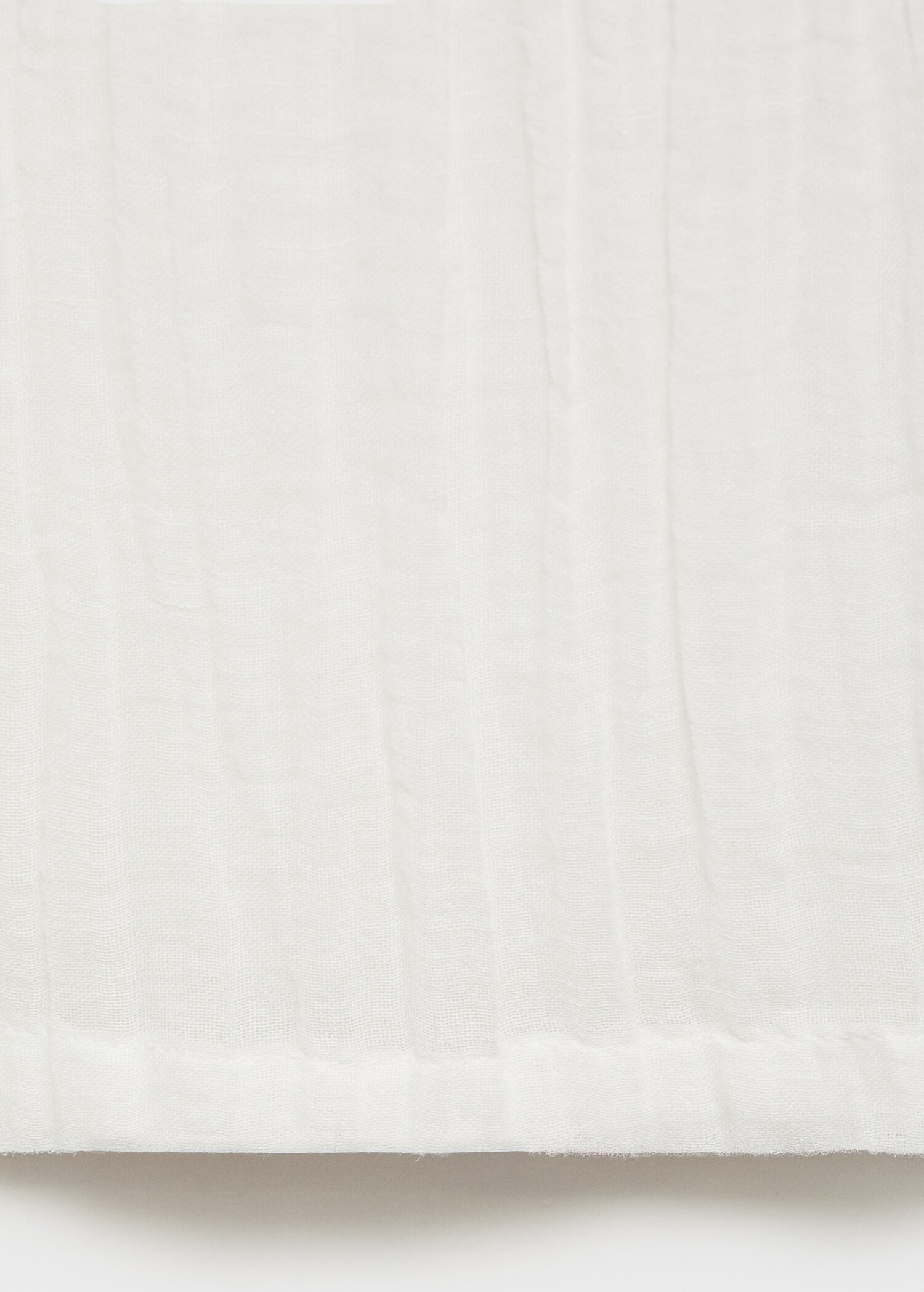 Fließende Ramie-Hose mit Schleife - Detail des Artikels 0