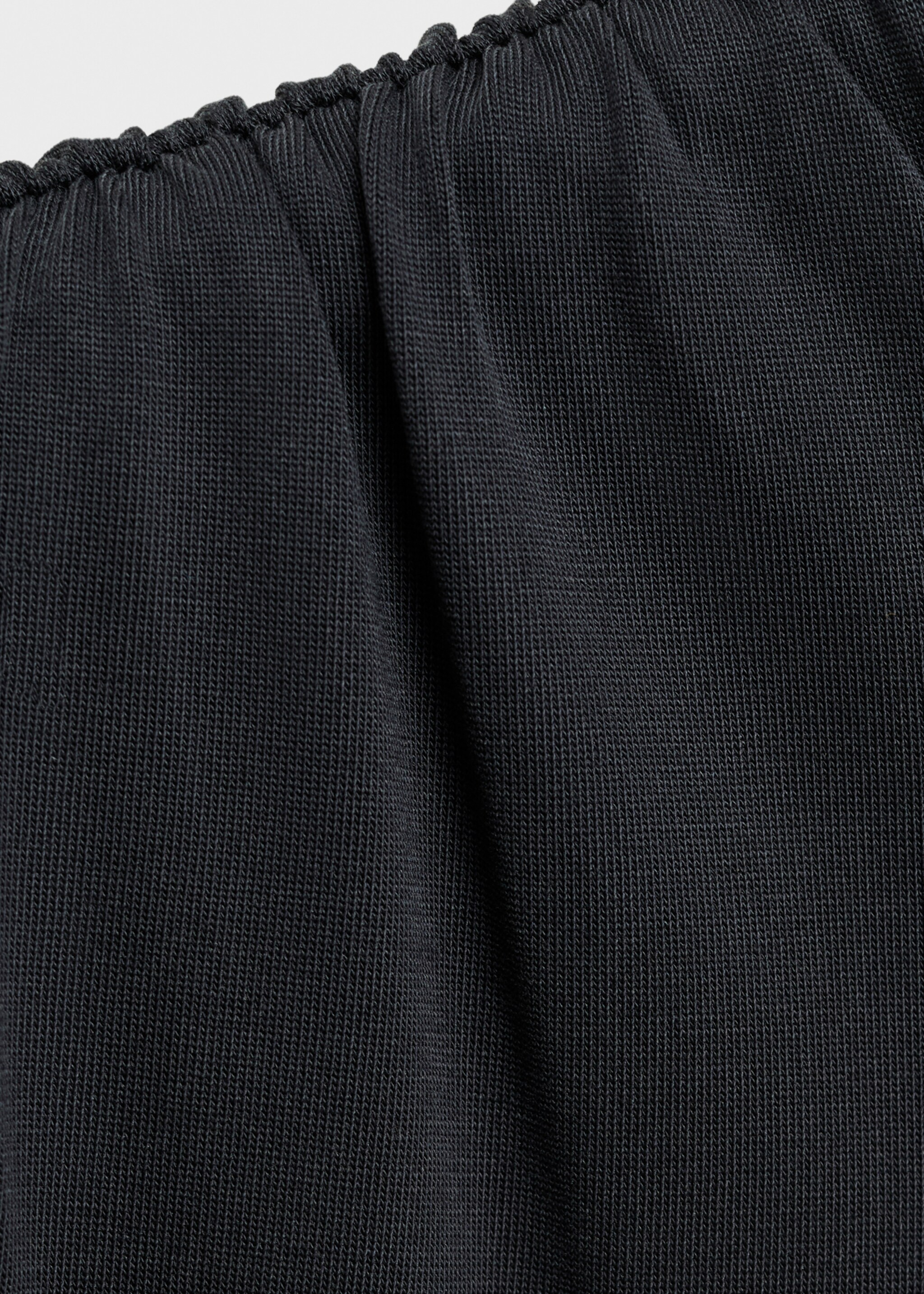 Flowy t-shirt with gathered shoulders - Details of the article 8