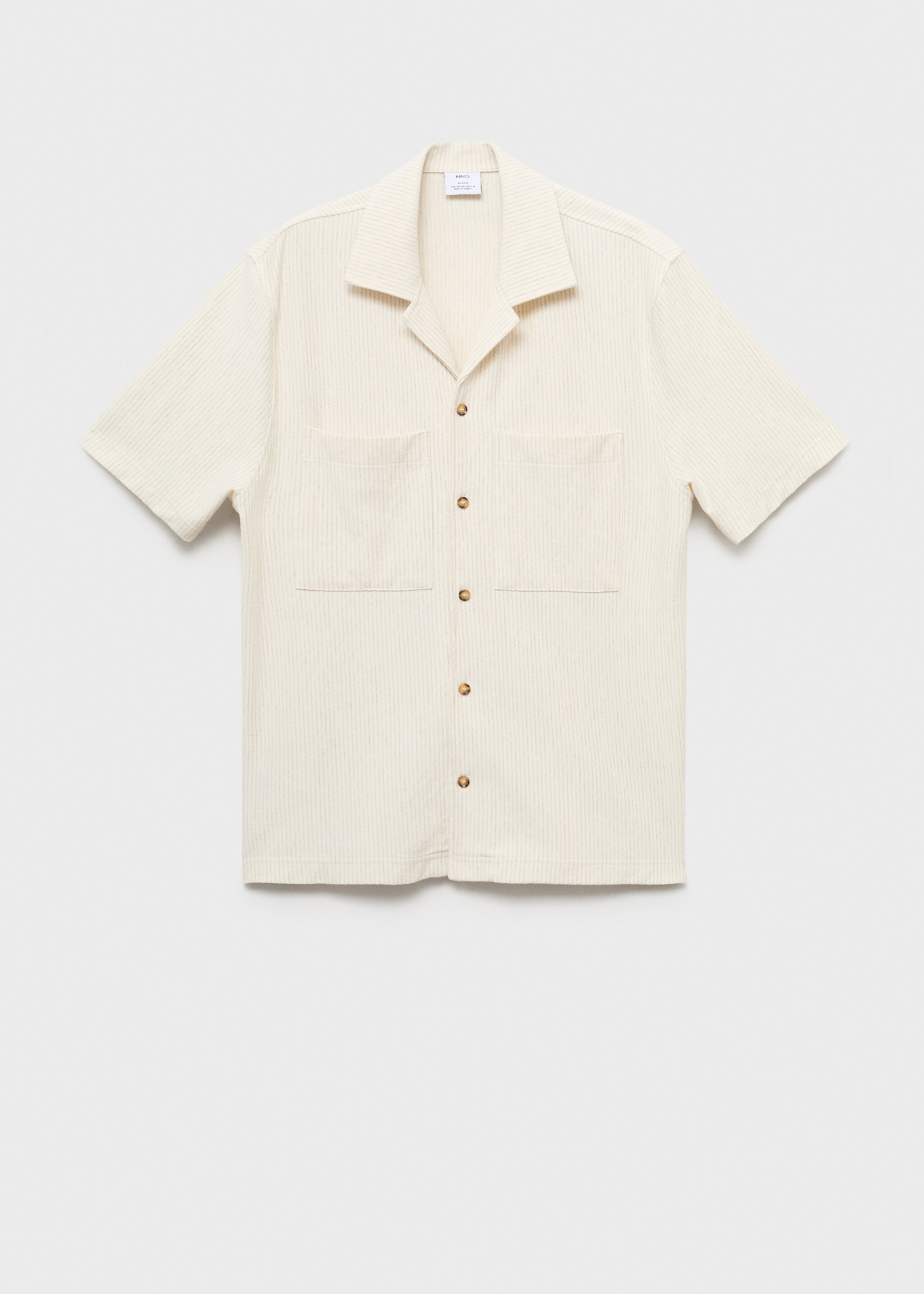 Striped cotton shirt - Article without model