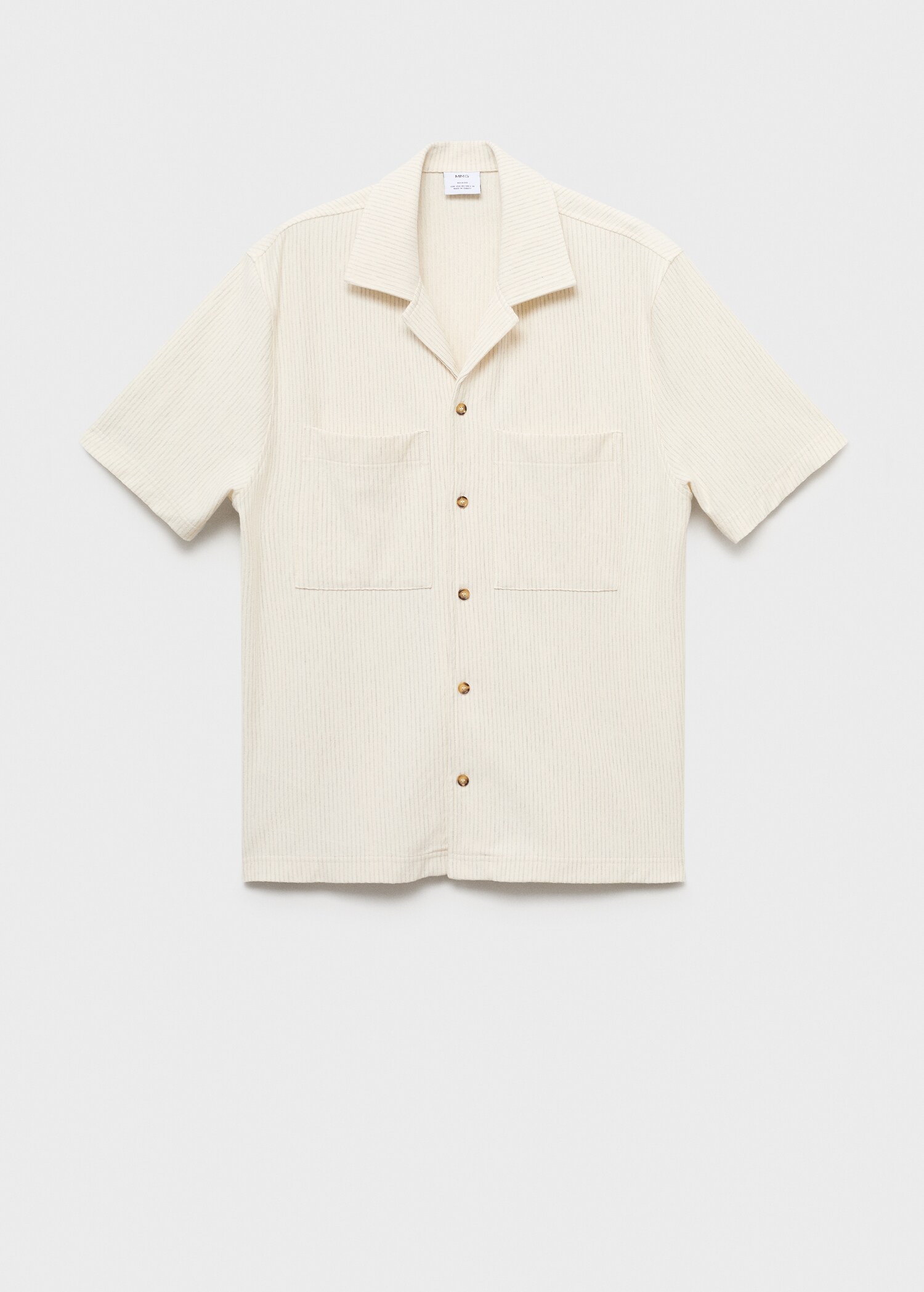 Striped cotton shirt - Article without model