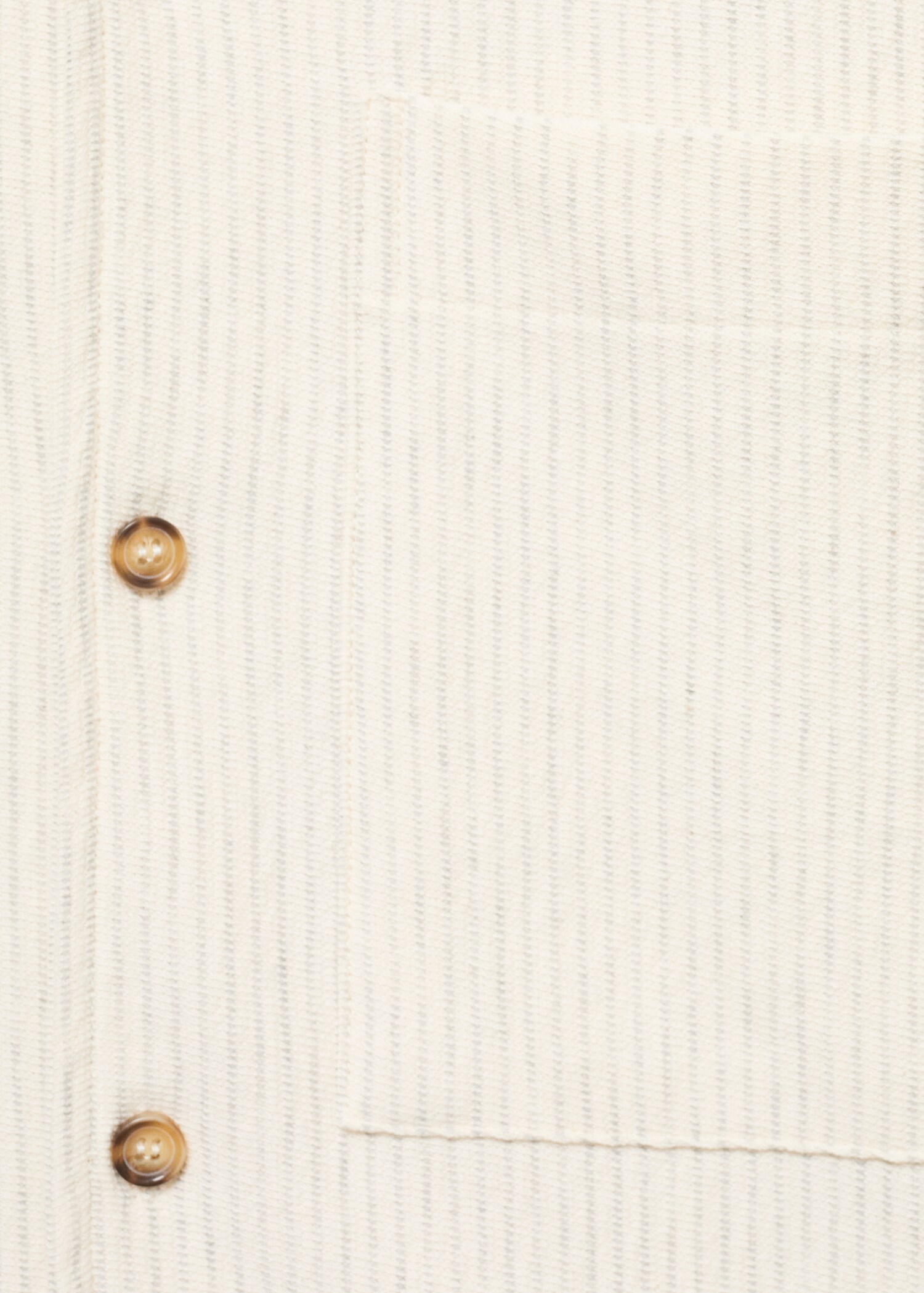 Striped cotton shirt - Details of the article 8