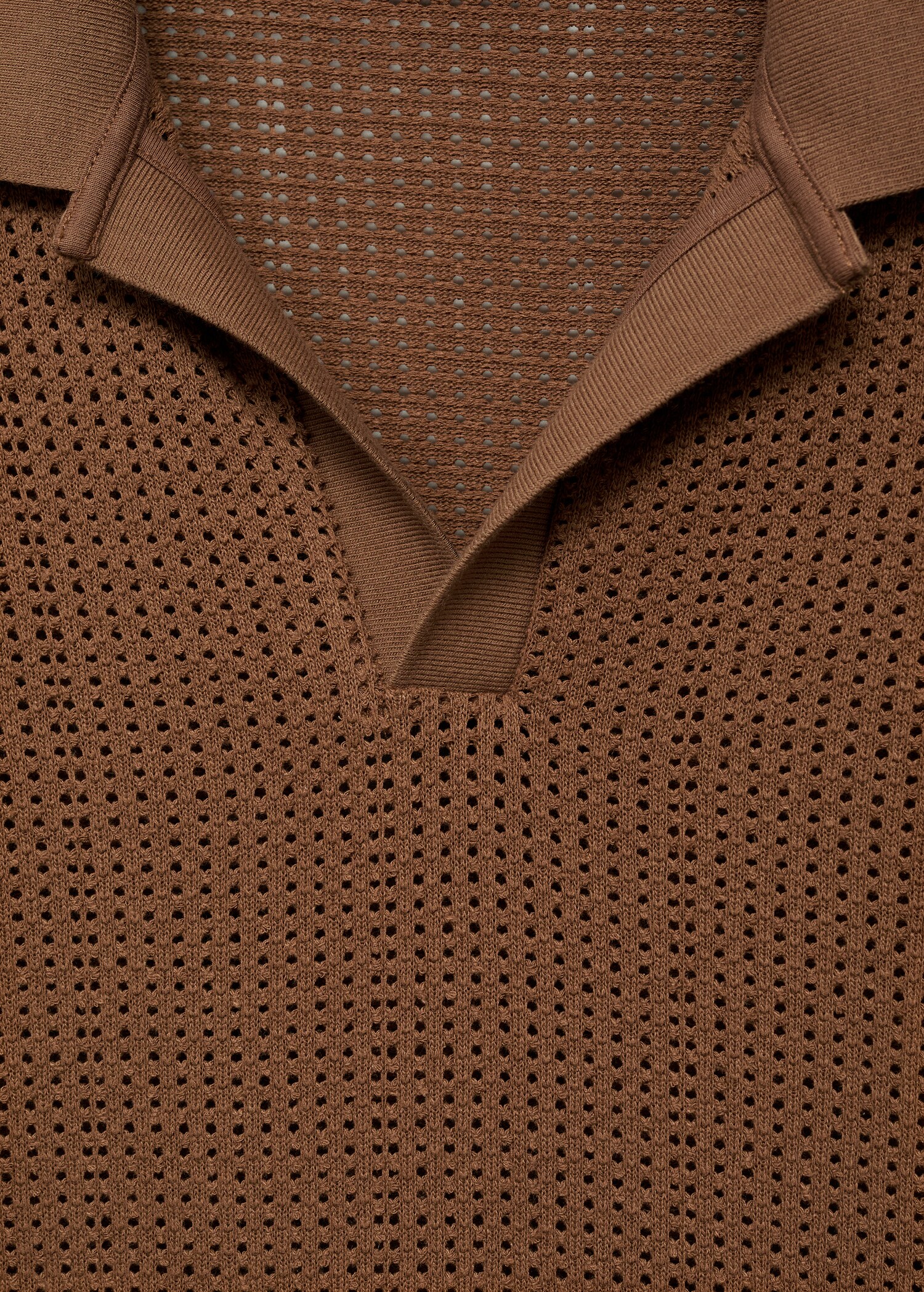 Polo punto algodón calado - Detalle del artículo 8