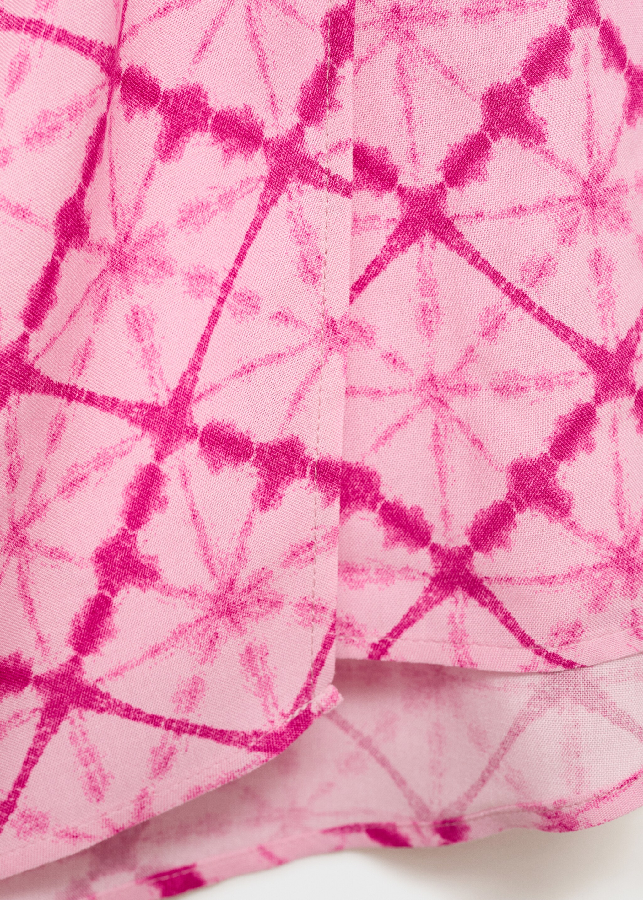 Wrap print skirt - Details of the article 0