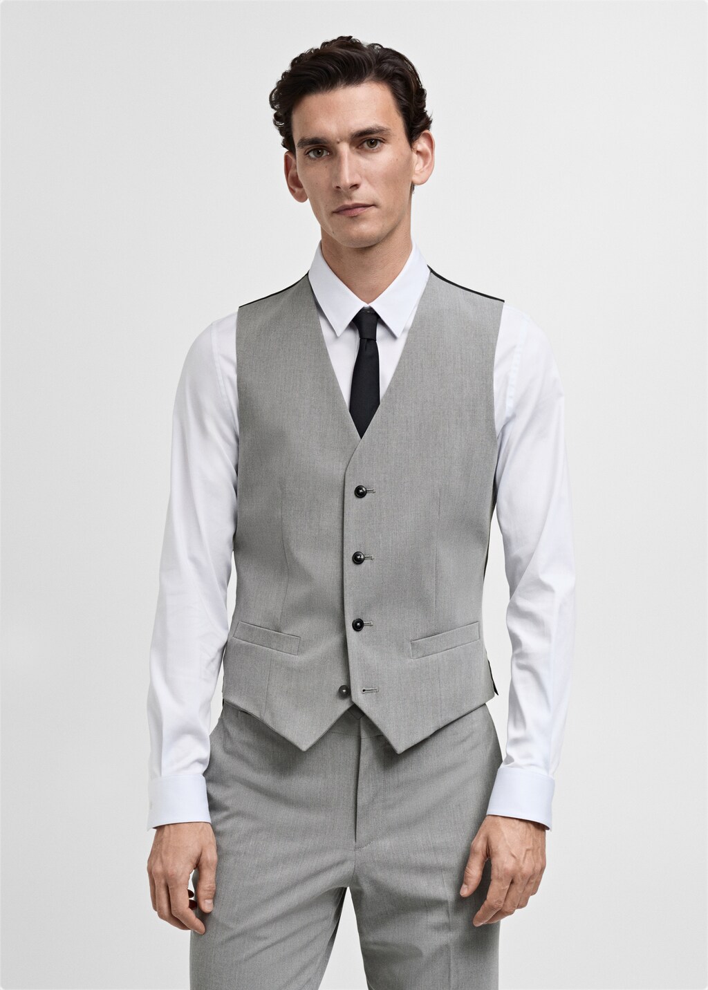 Paris super slim-fit suit vest - Men | MANGO USA Paris super slim-fit suit vest - Men | MANGO USA