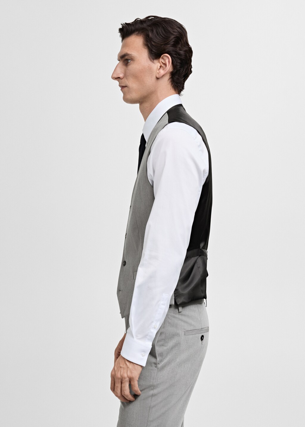 Paris super slim-fit suit vest - Men | MANGO USA