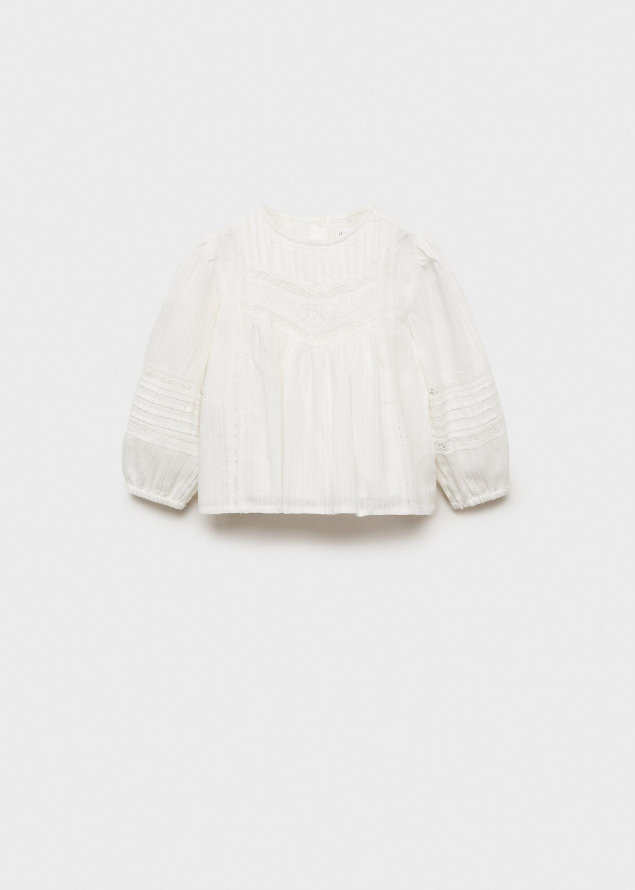 Embroidered cotton blouse - Article without model