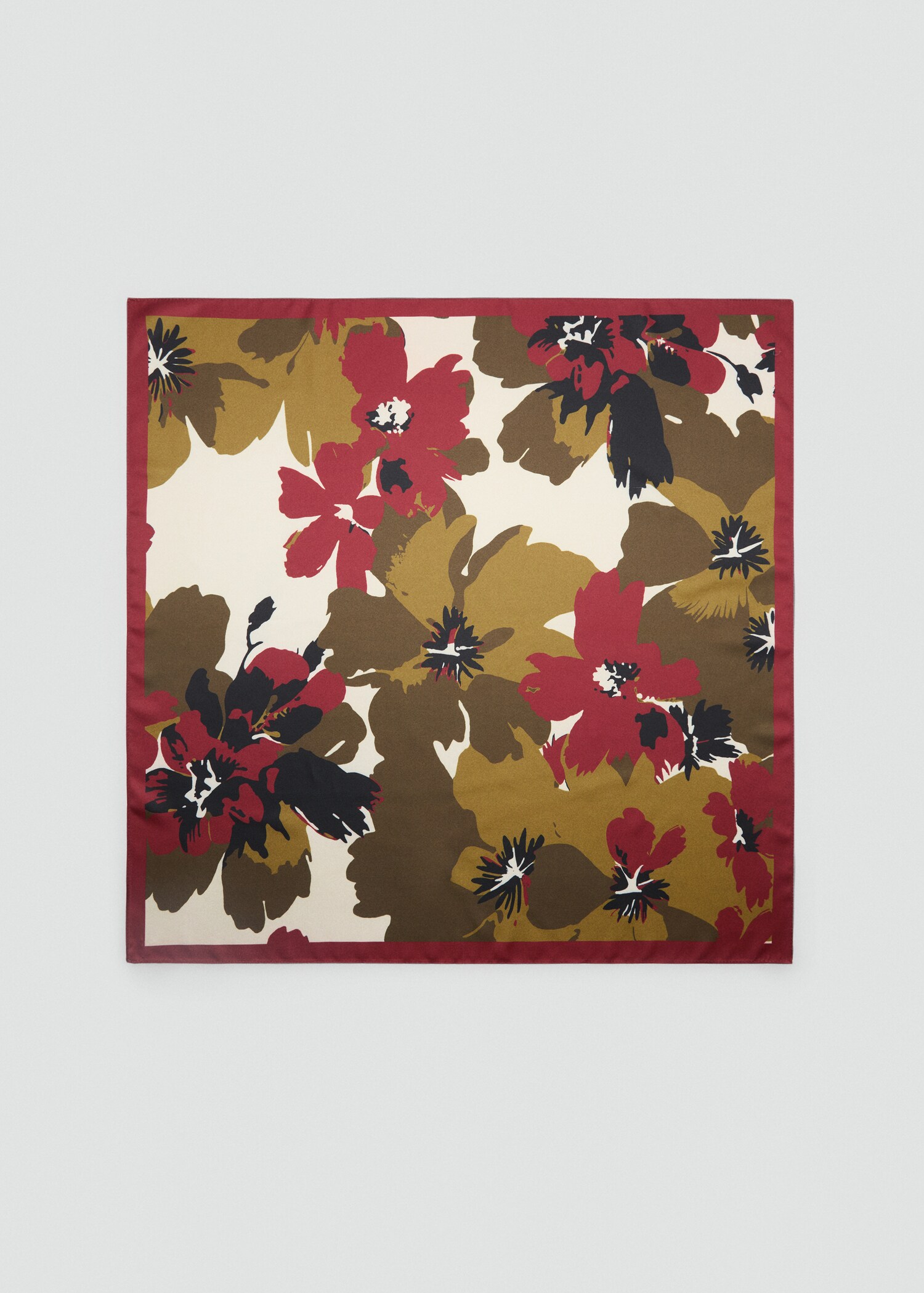 Floral-print scarf - Article without model