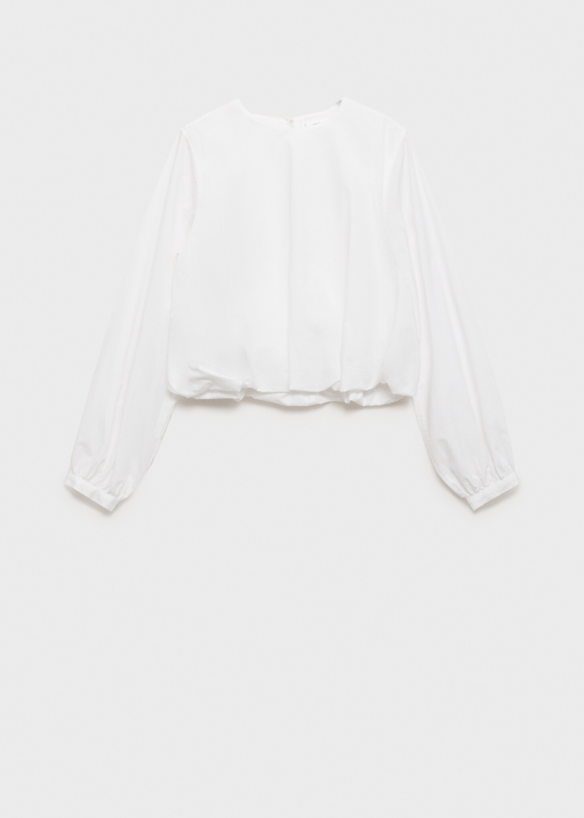 Camisa popelín bollada - Article sense model