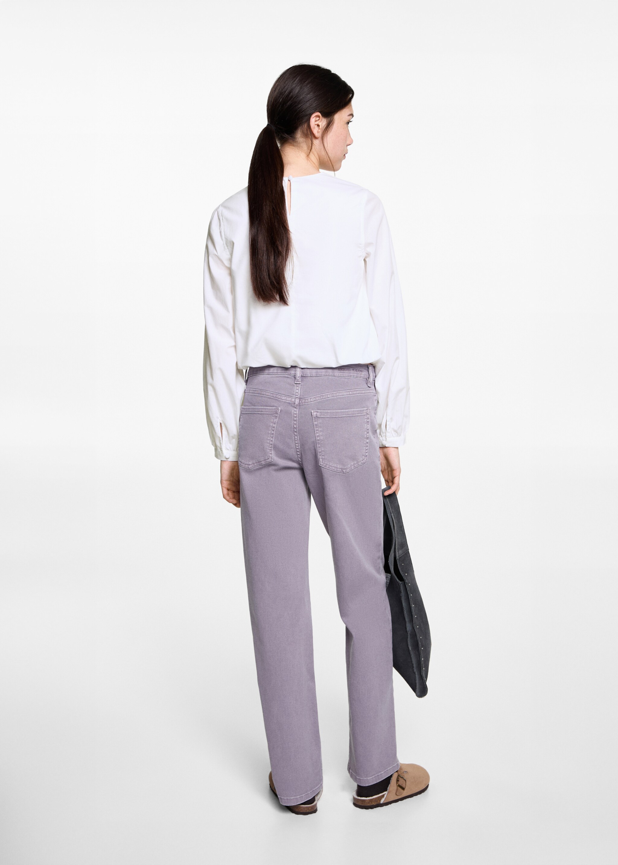 Camisa popelín bollada - Revers de l'article