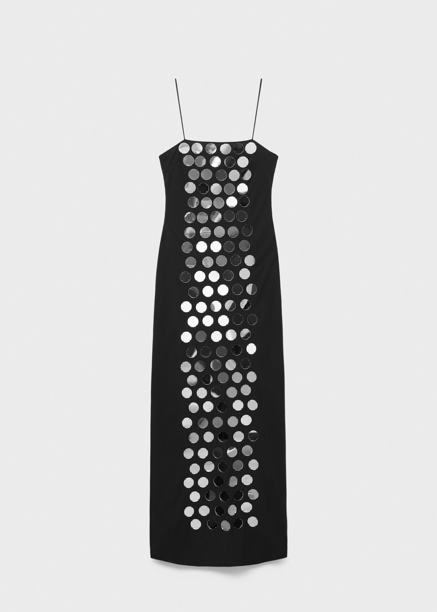 Dress with mirrors and back opening - Article without model