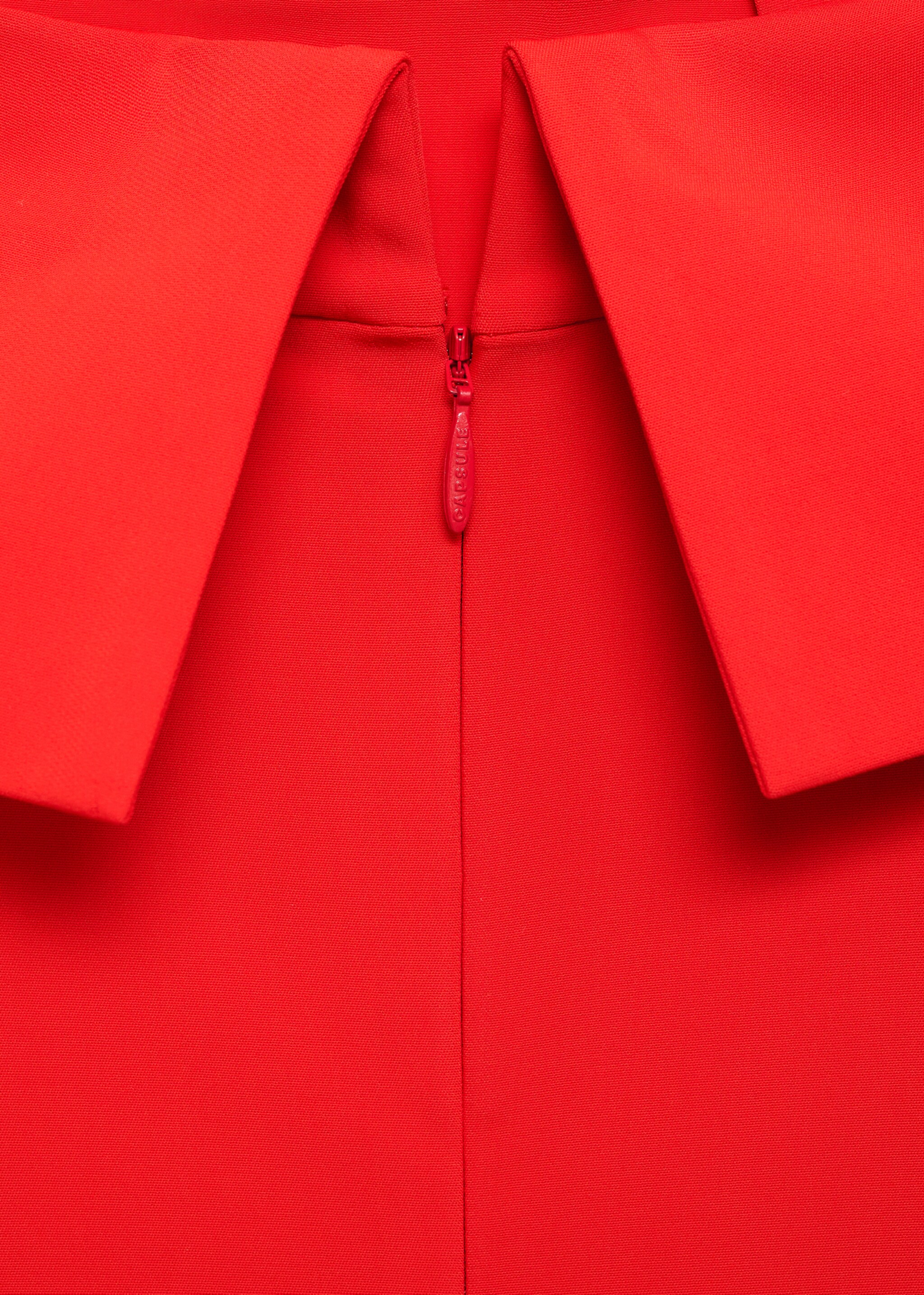 Off-the-shoulder dress with slit detail - Details of the article 8
