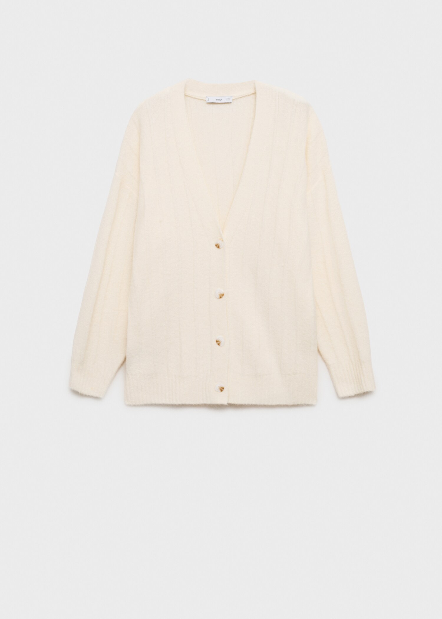 Lang vest met knopen - Artikel zonder model