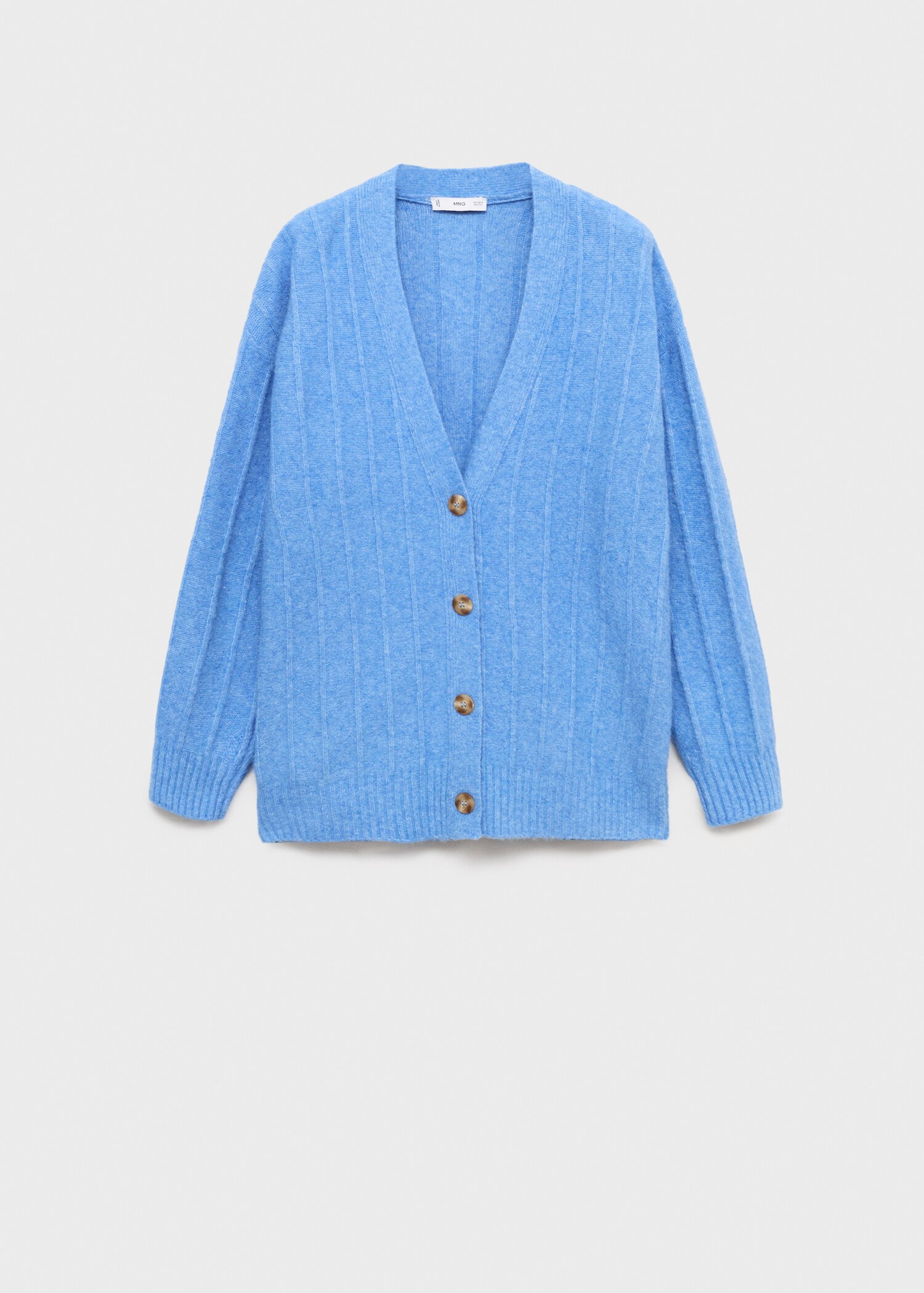 Buttoned long cardigan - Article without model