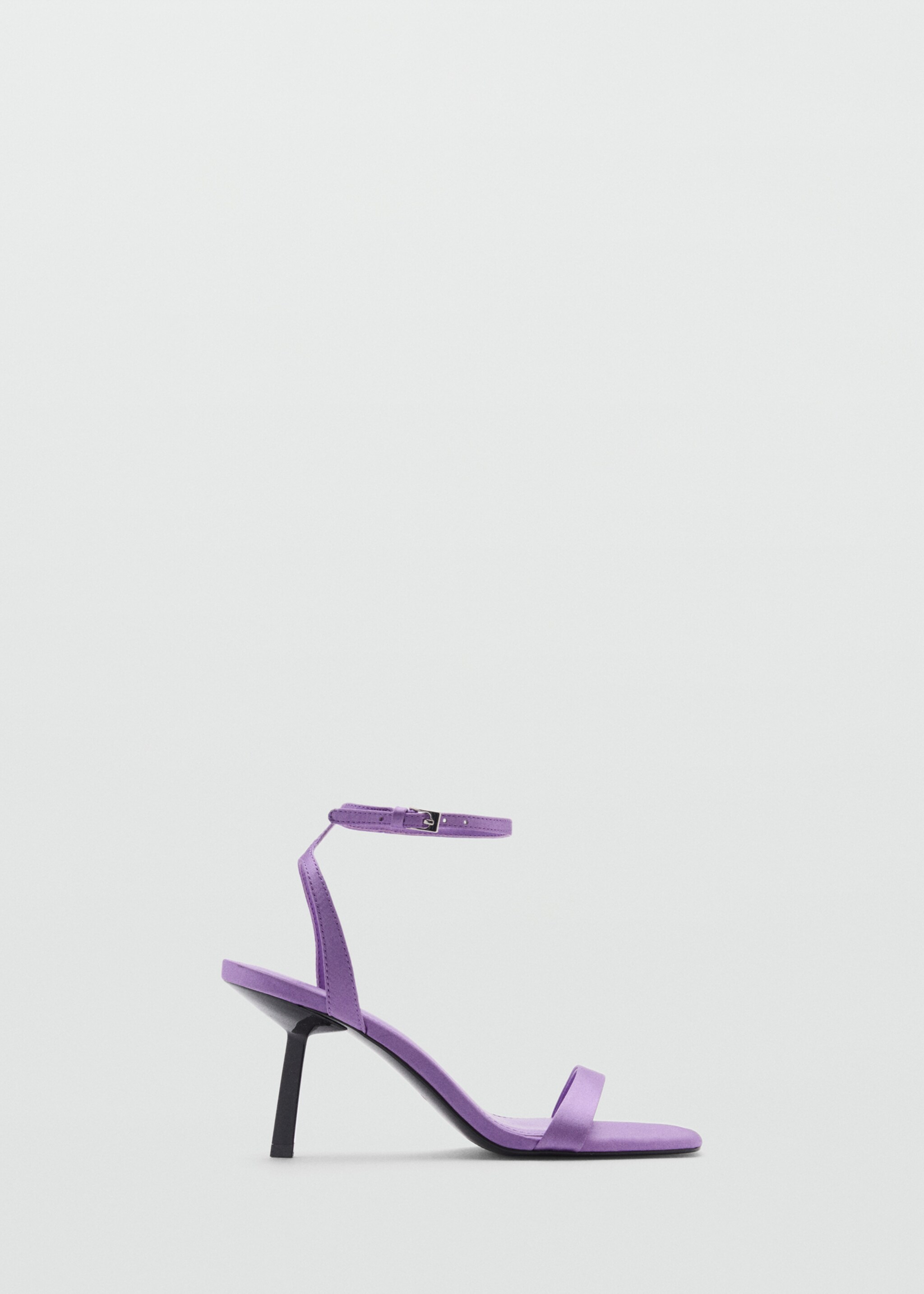Square-toe heeled sandals - Article without model