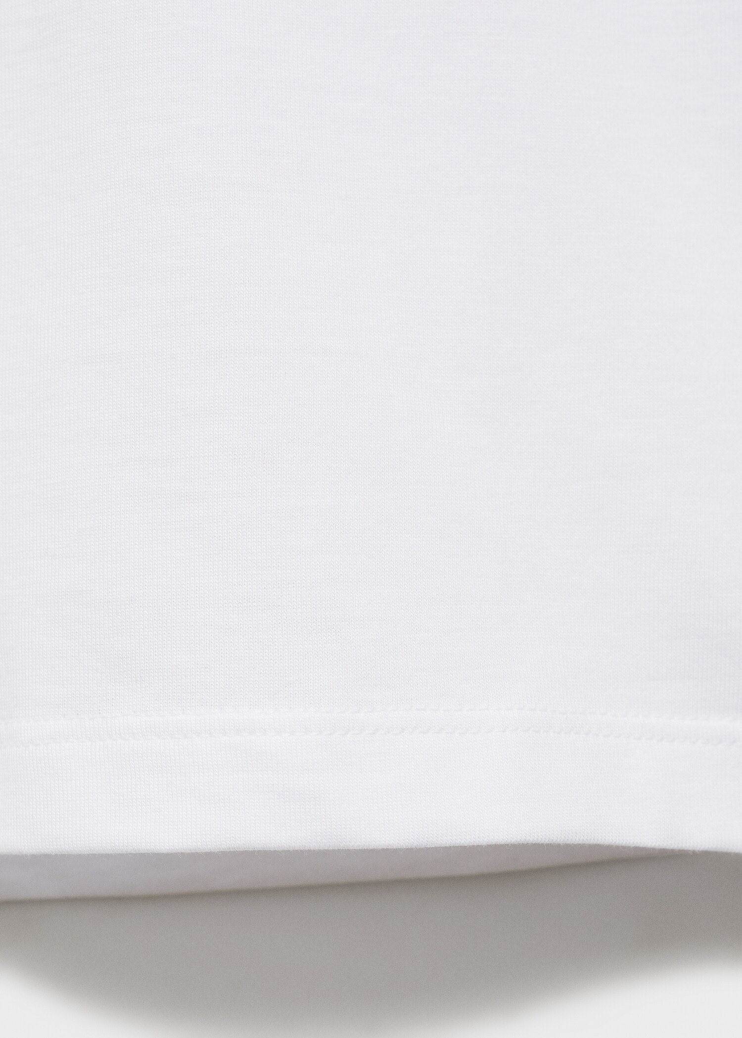 100% cotton t-shirt with logo - Details of the article 0