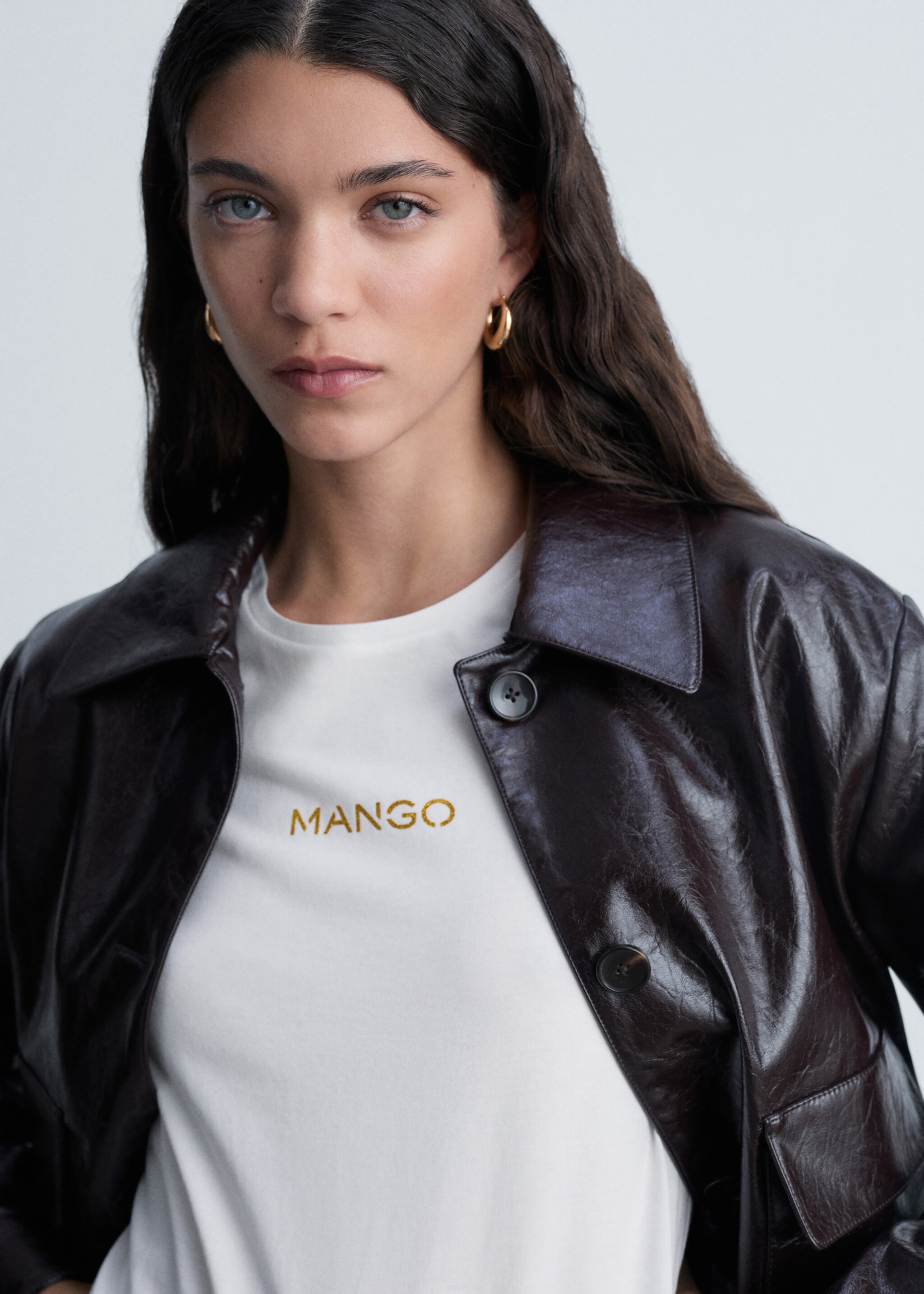 Logo print cotton t-shirt - Details of the article 1