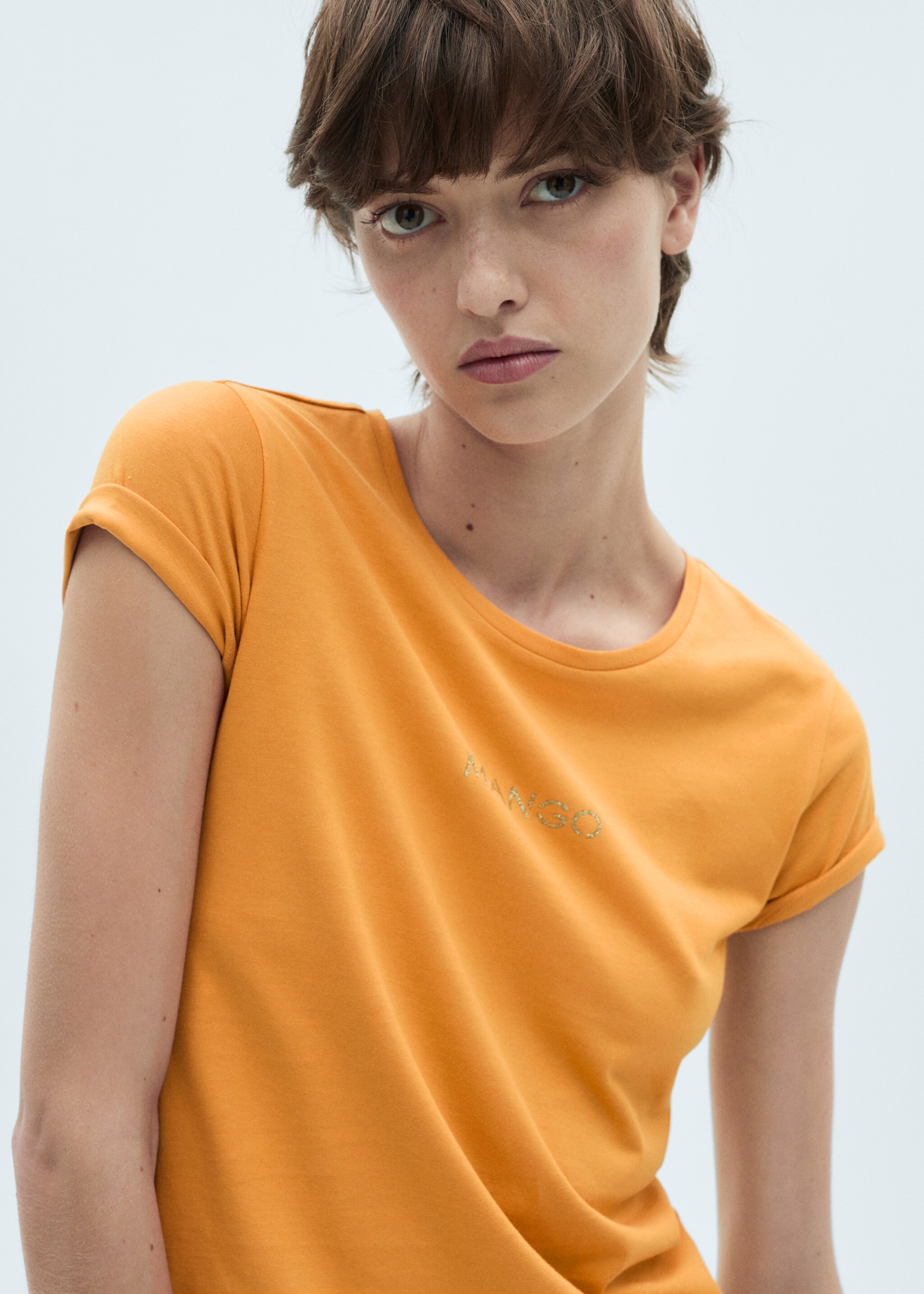 T-shirt coton imprimé logo - Détail de l'article 1