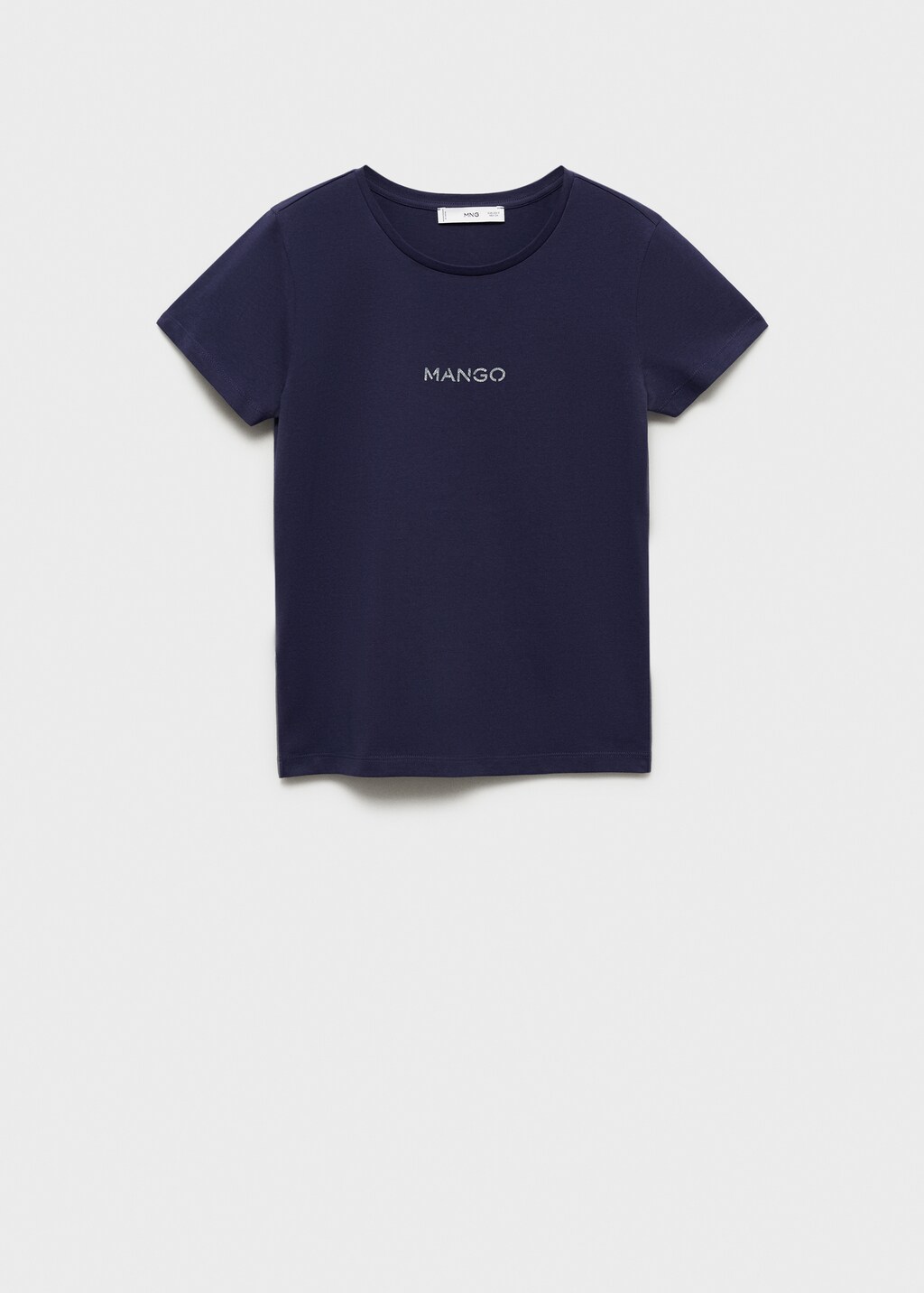 Tシャツ・カットソー 120% LINO Woman T-Shirt Navy 32ALIW7753000B56832ALIW S0025F Cotton T-shirt with a logo print on the side - Black | SCAYLE