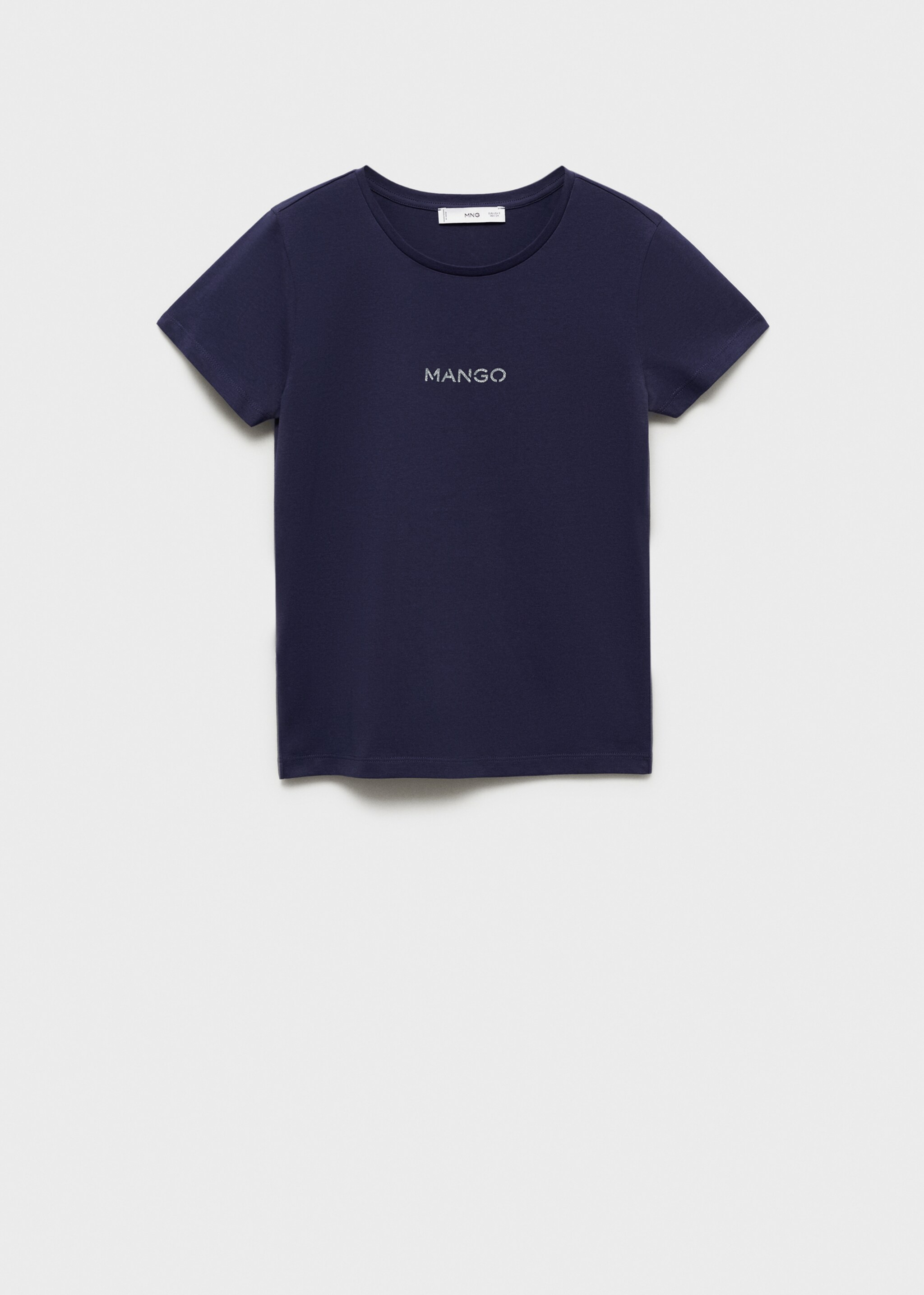 Logo print cotton t-shirt - Article without model