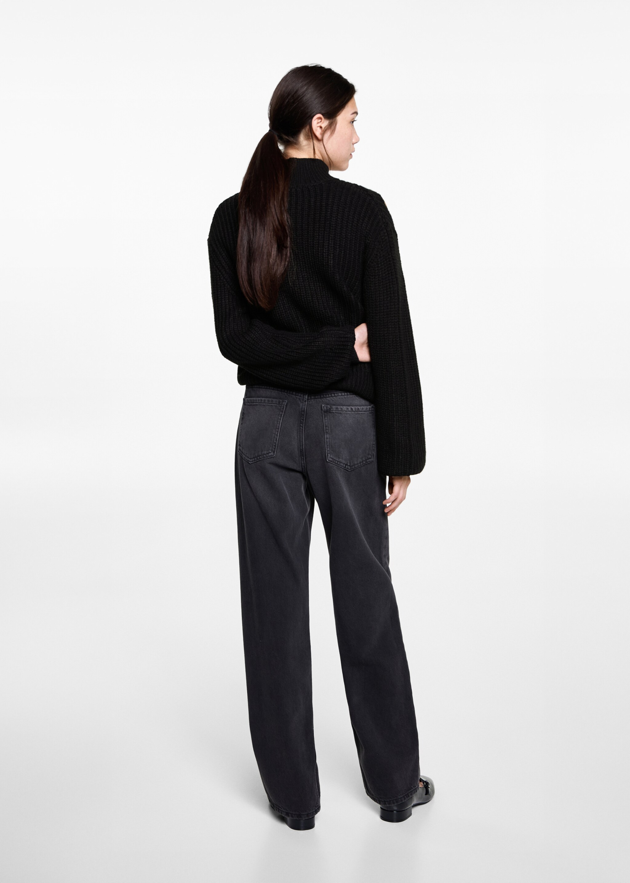 Pull-over oversize ouvertures - Verso de l’article