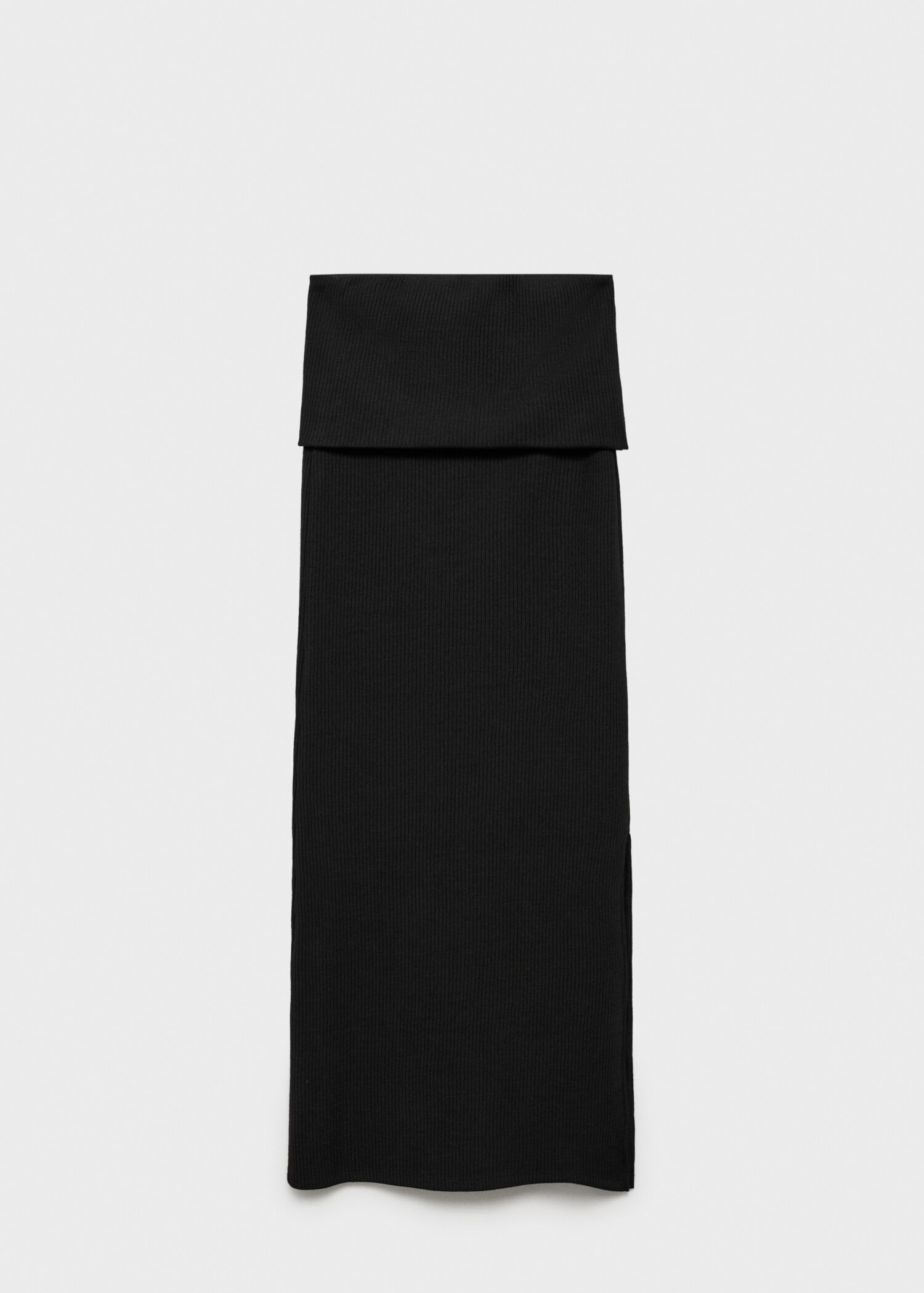 Dlouhá úpletová sukně - Zboží bez modelu