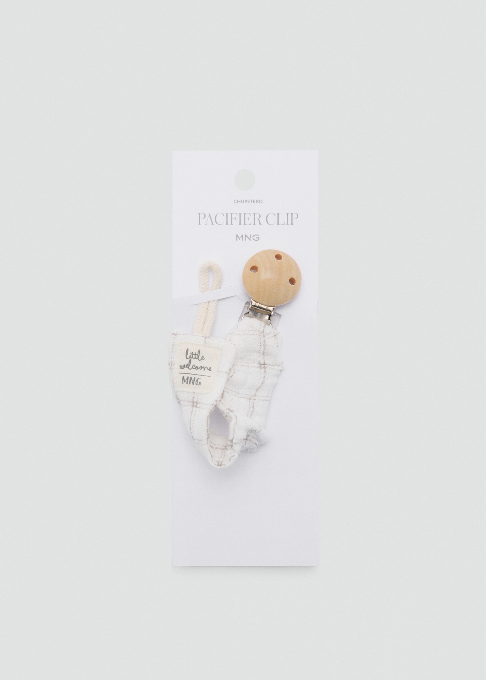 Chupetero broche estampado - Detalle del artículo 1