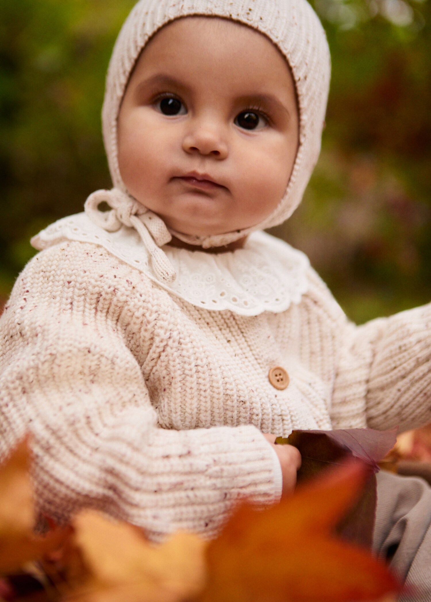 Knitted button cardigan - Details of the article 5