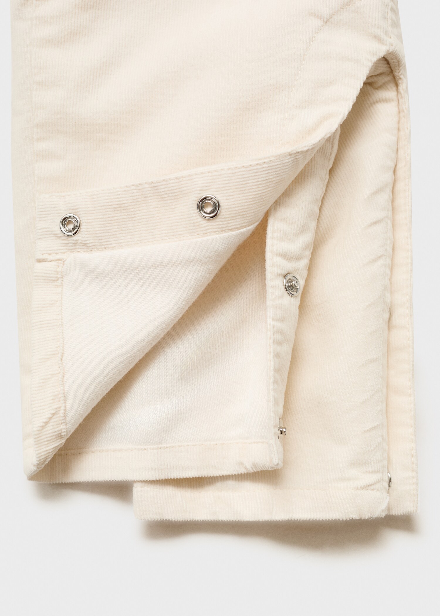 Pocket corduroy dungarees - Details of the article 0