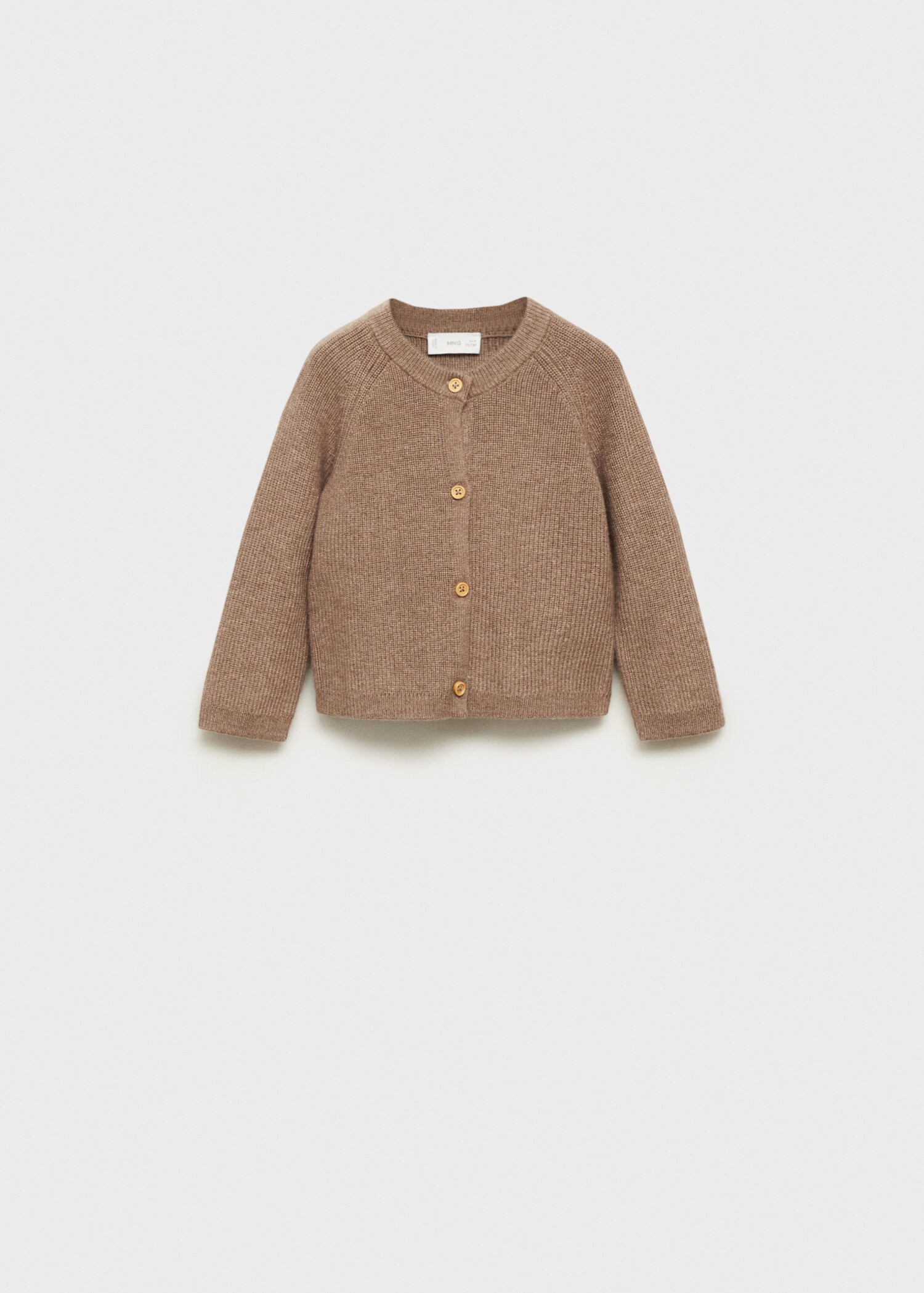 Knitted button cardigan - Article without model