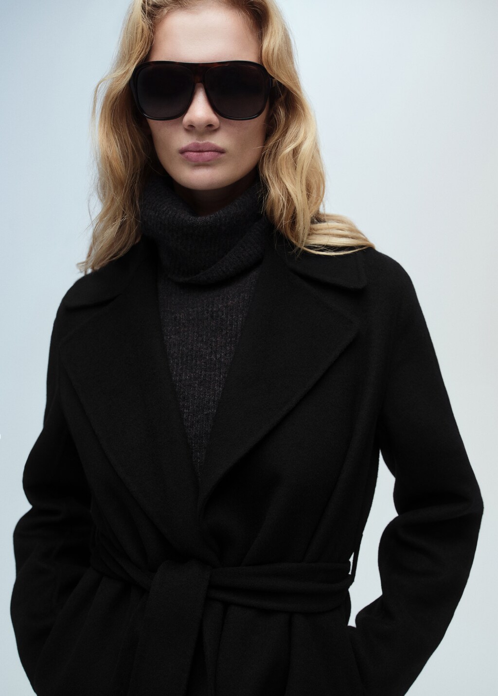 Belt handmade coat