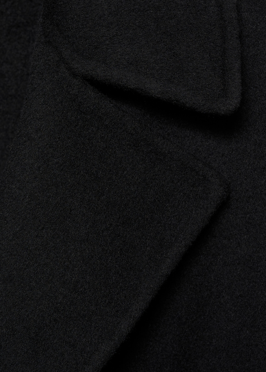 Thumbnail of Belt handmade coat - Black