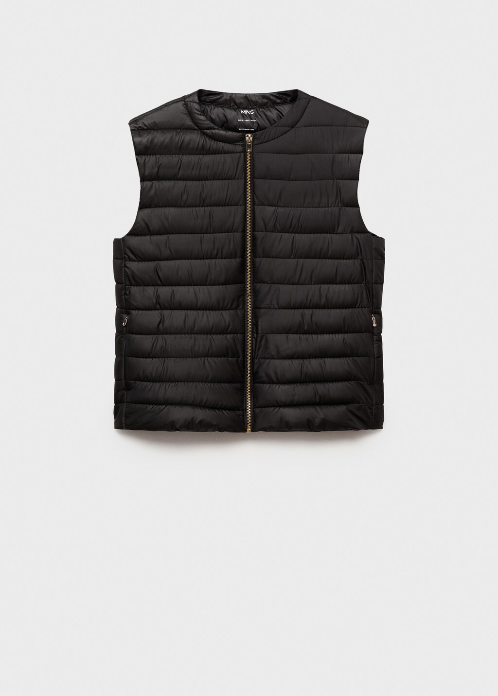 Quilted gilet - image 4