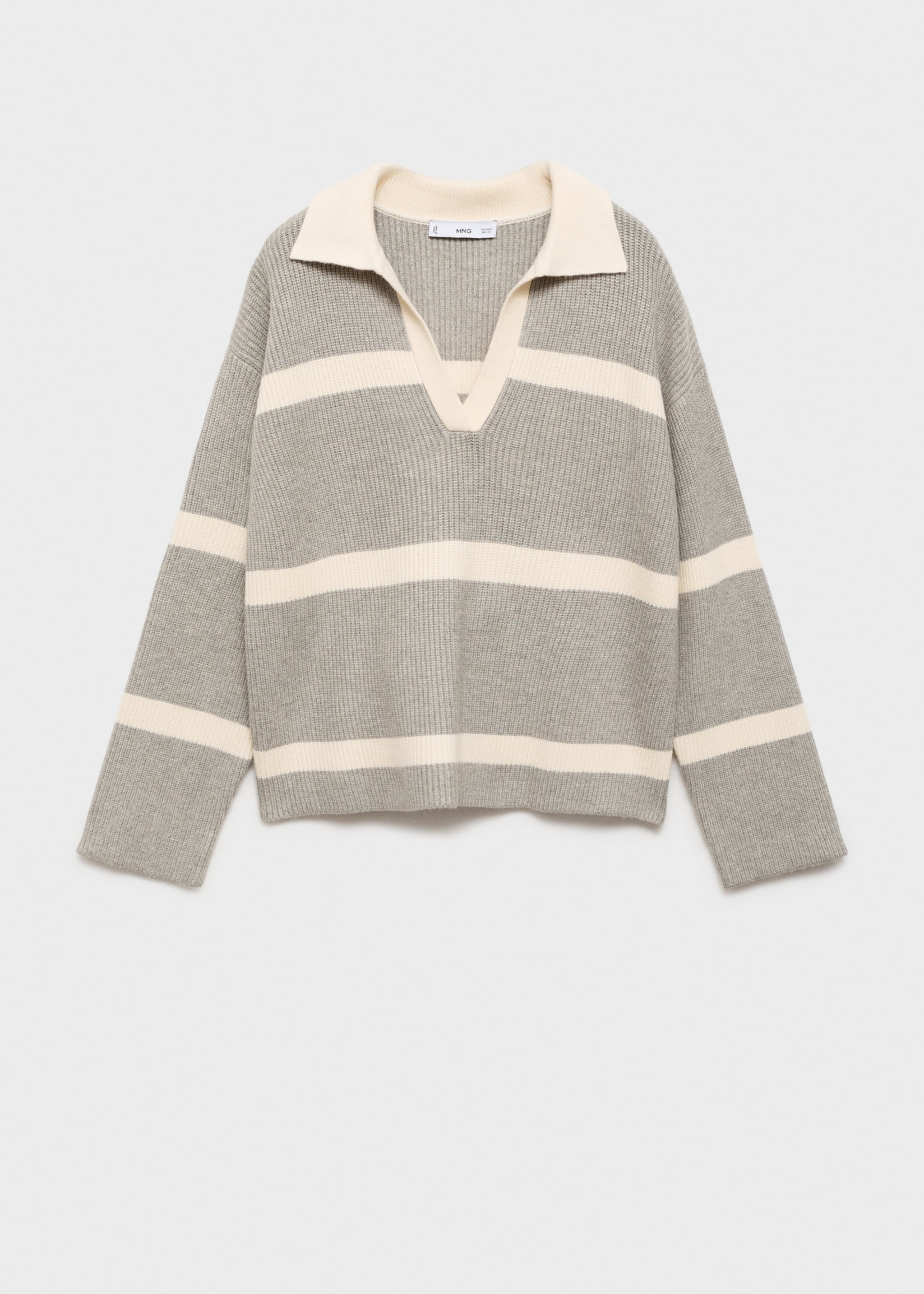 Pull-over maille col polo - Article sans modèle