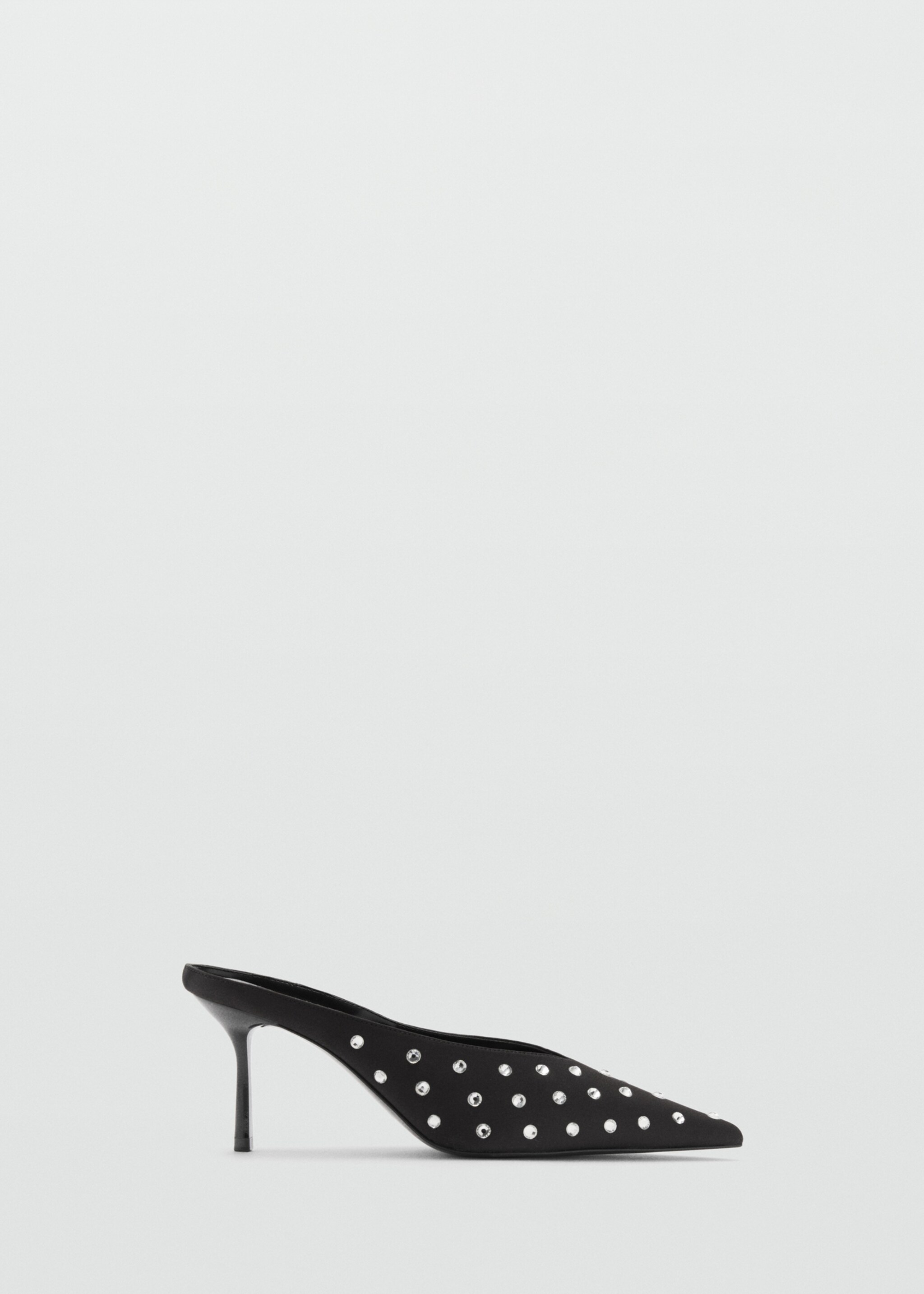 Crystal slingback heeled shoe - Article without model