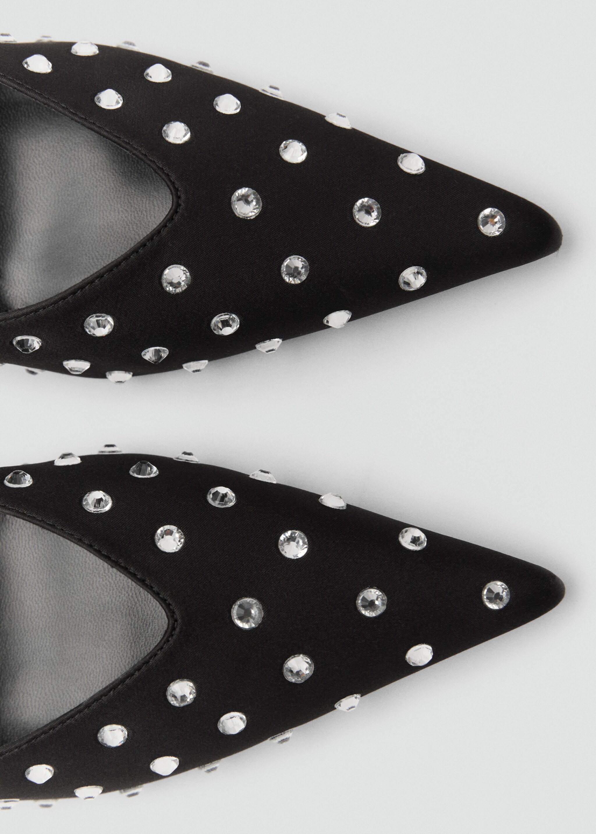 Crystal slingback heeled shoe - Details of the article 2