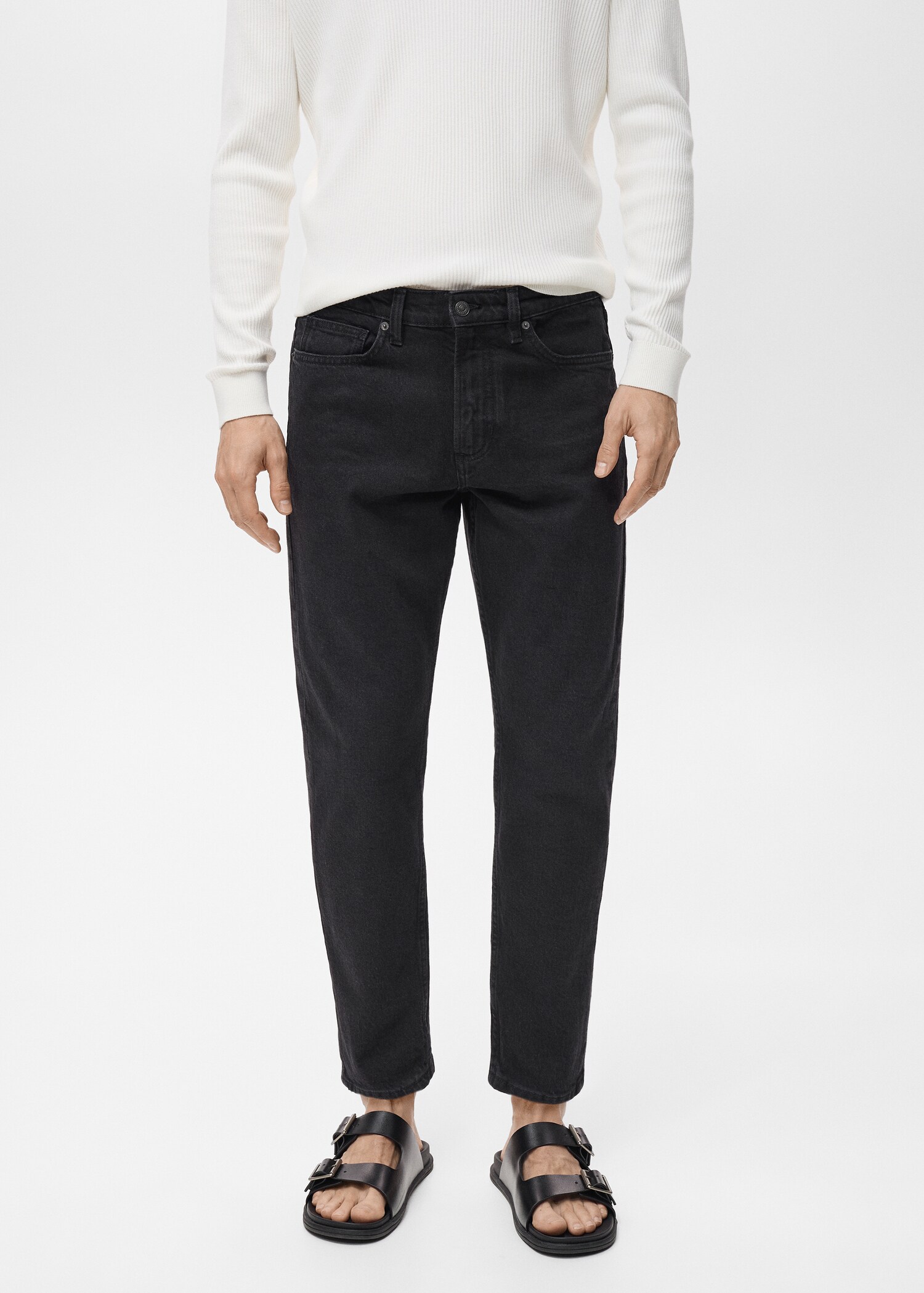 Jeans Ben tapered fit - Bild av mittparti
