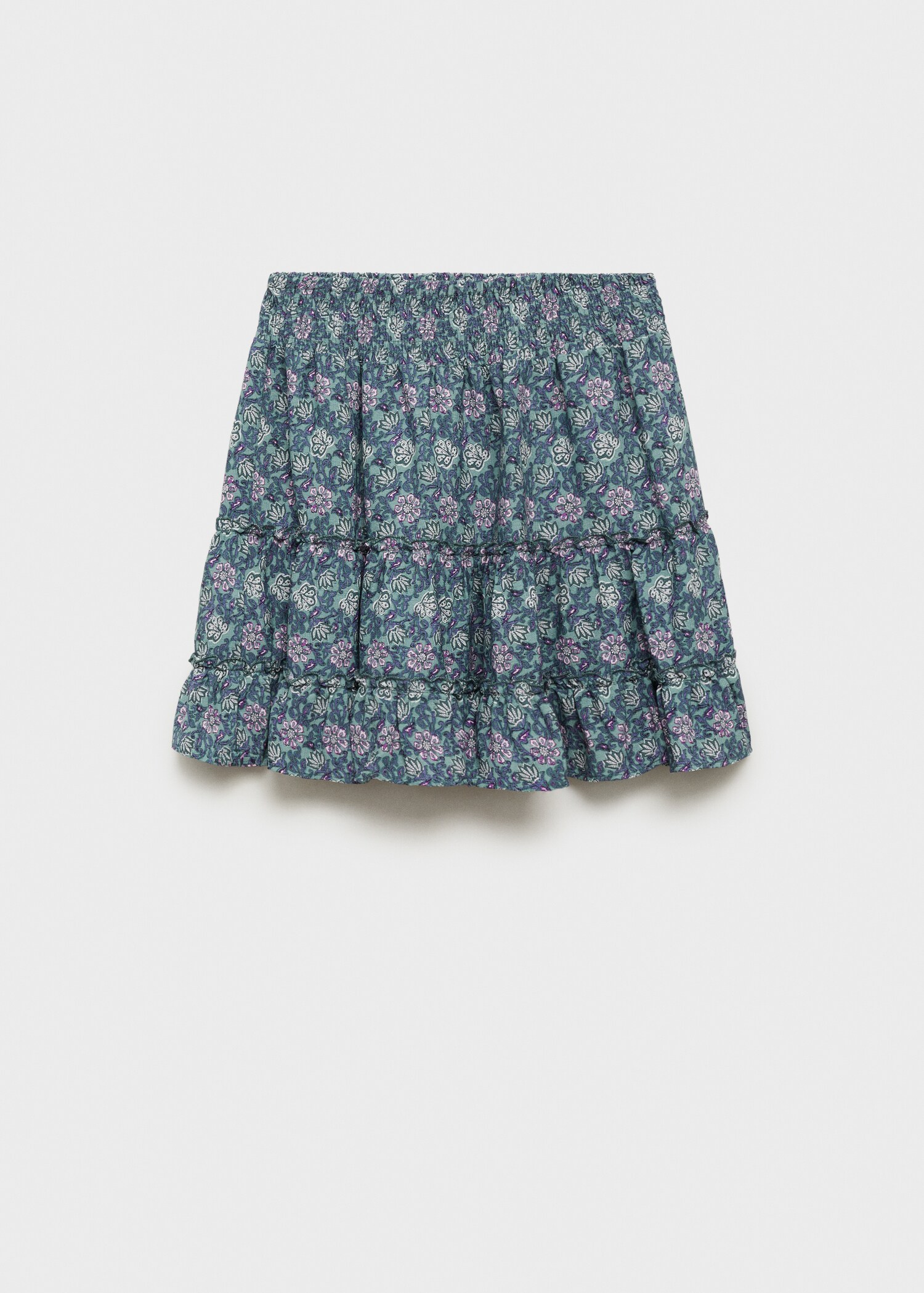Printed ruffle skirt - Article without model