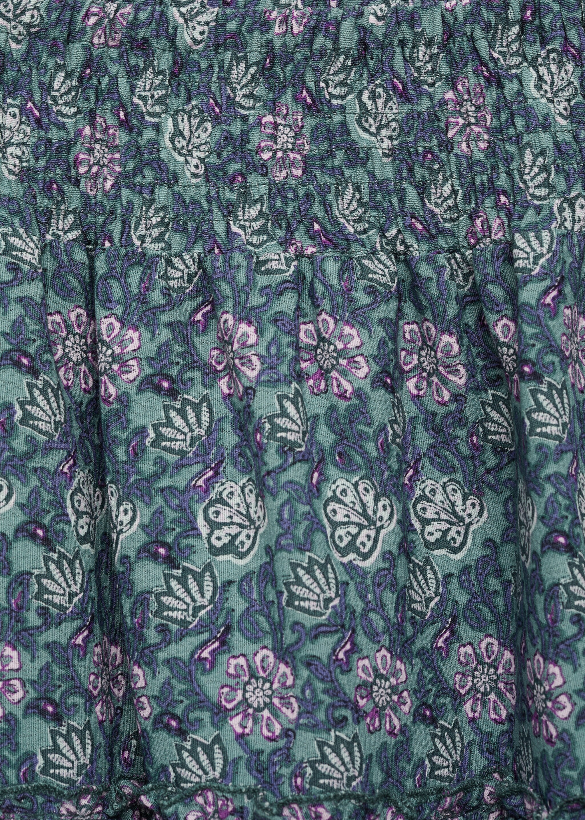 Printed ruffle skirt - Details of the article 8
