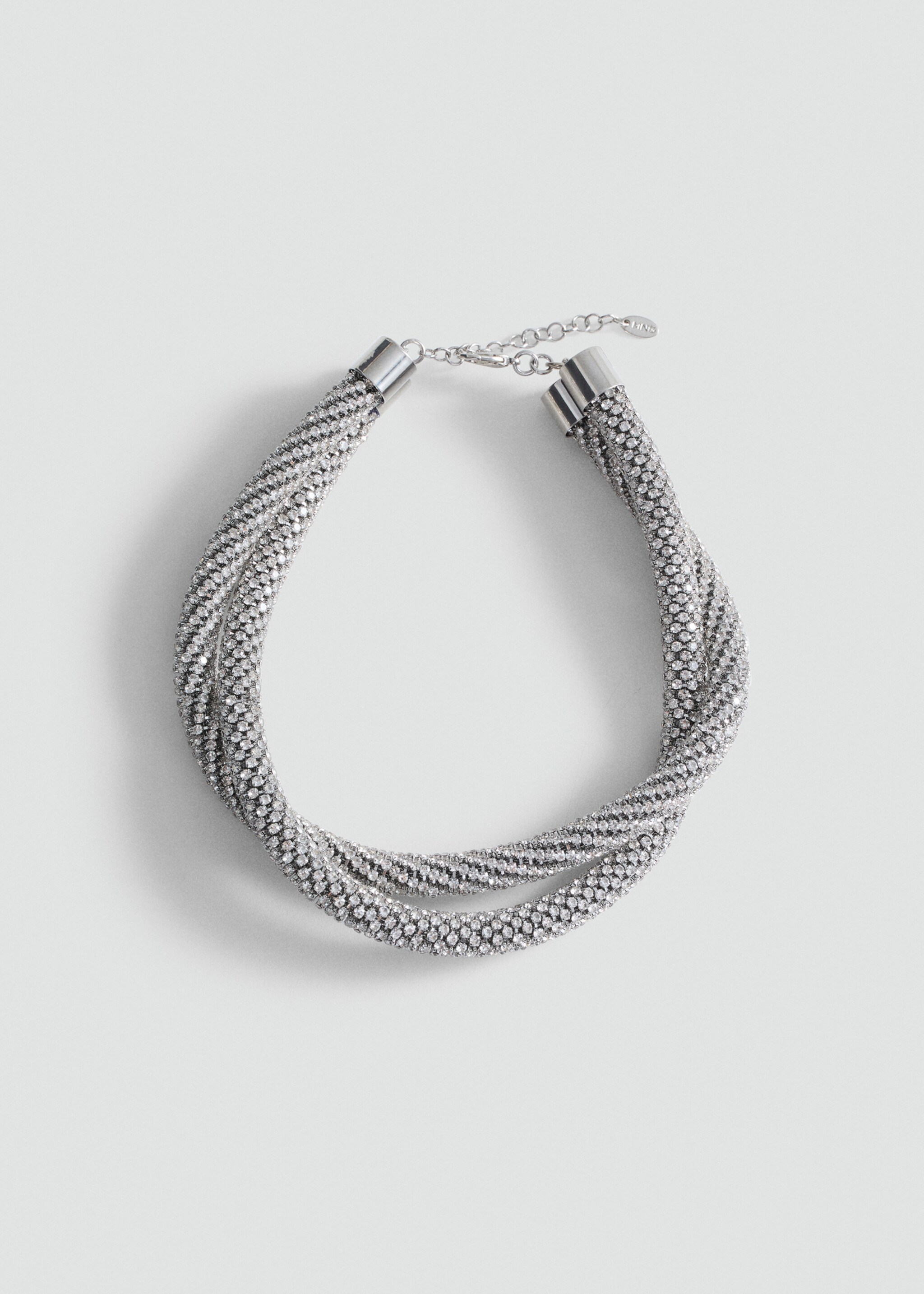 Collier double cristaux - Article sans modèle