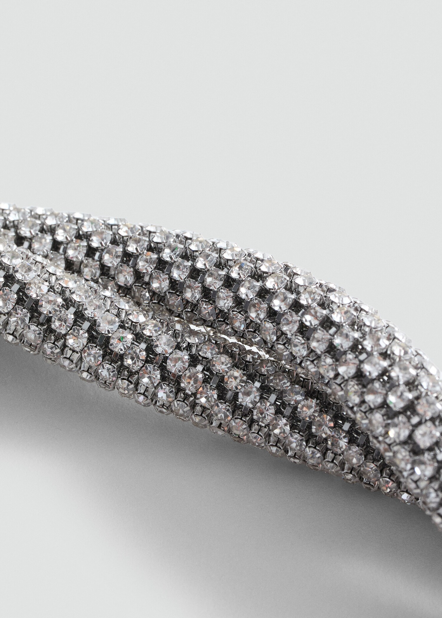 Double crystal necklace - Details of the article 1