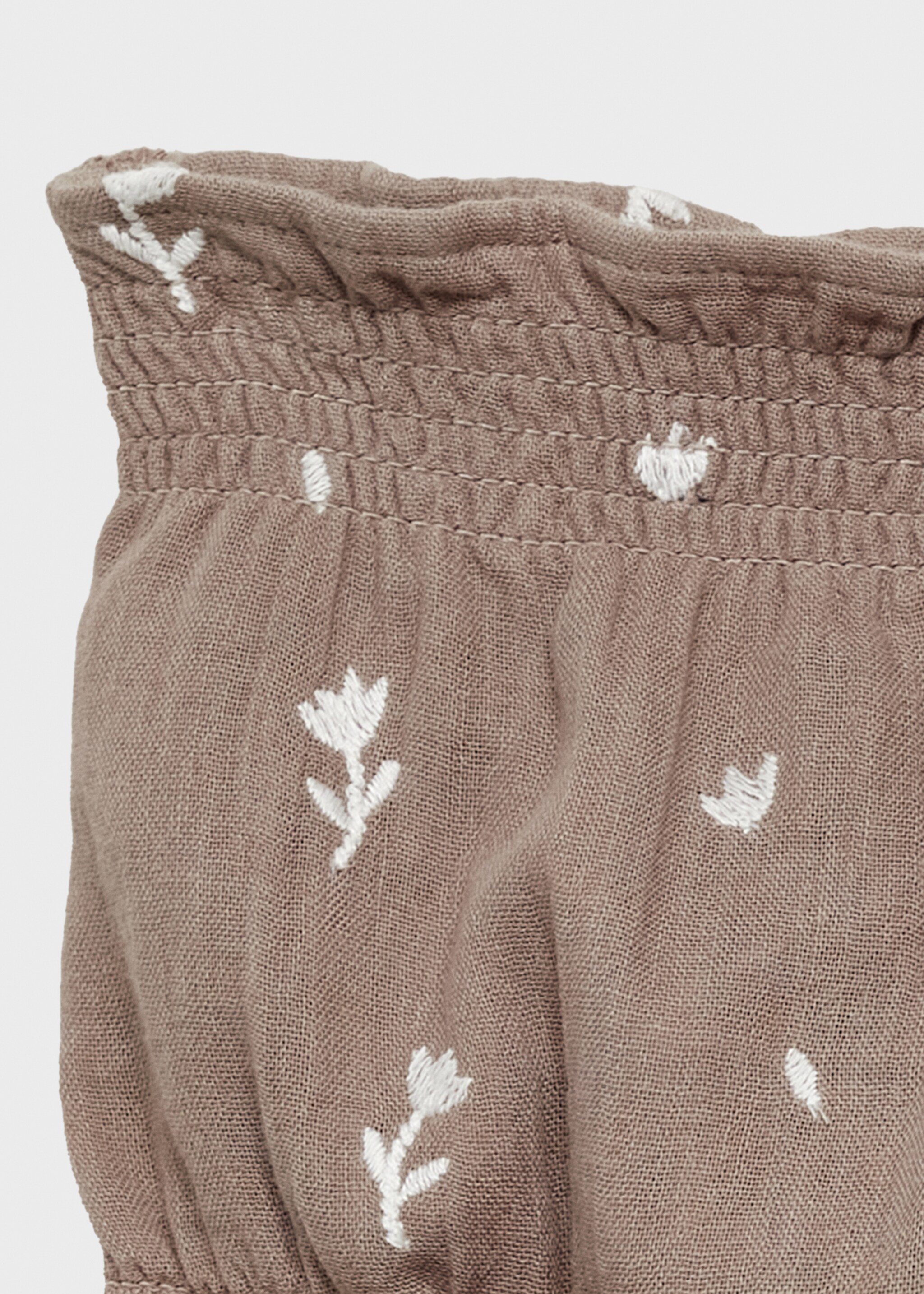 Shorts bordado floral - Detalle del artículo 8
