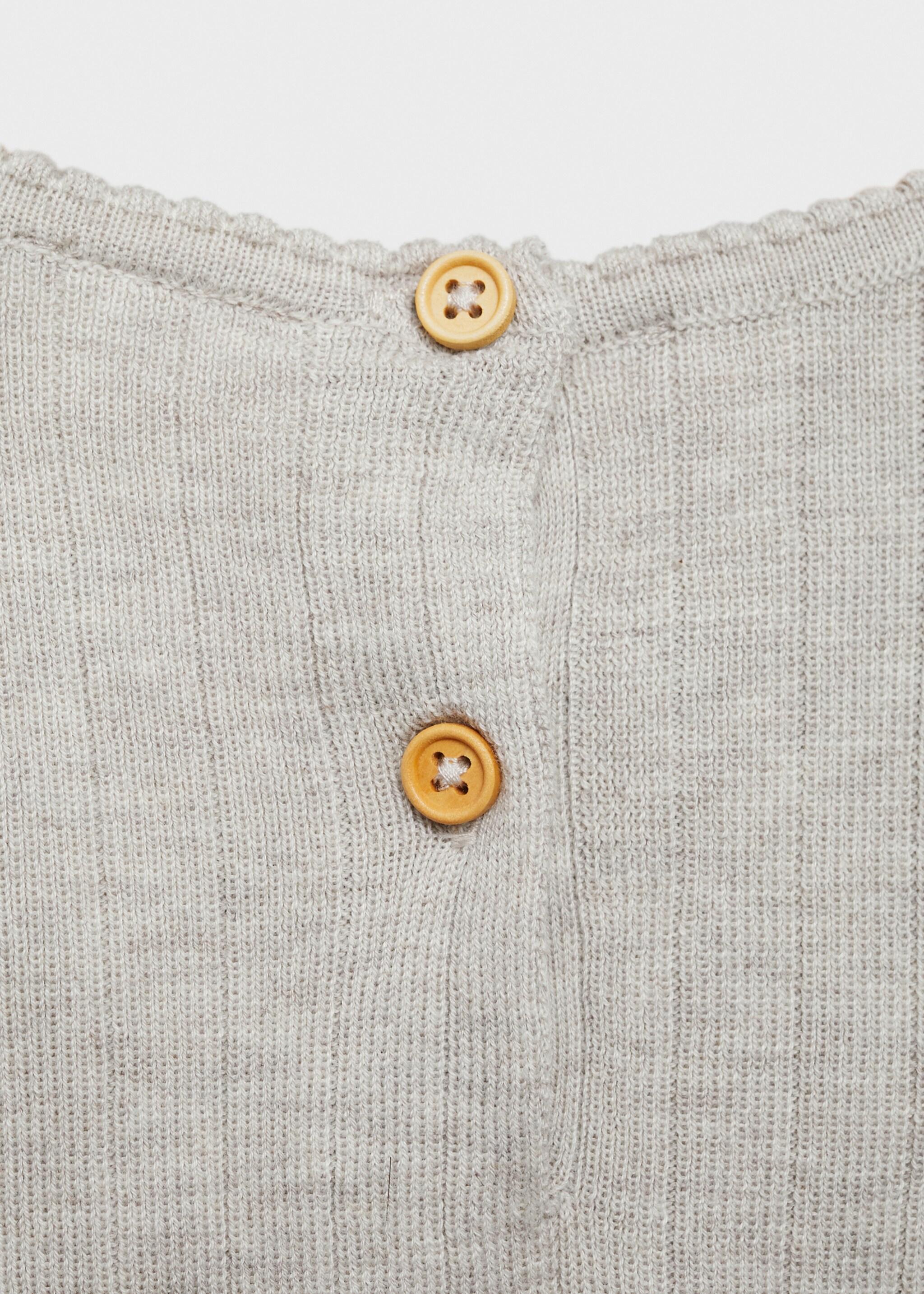 Long-sleeved knitted body - Details of the article 0