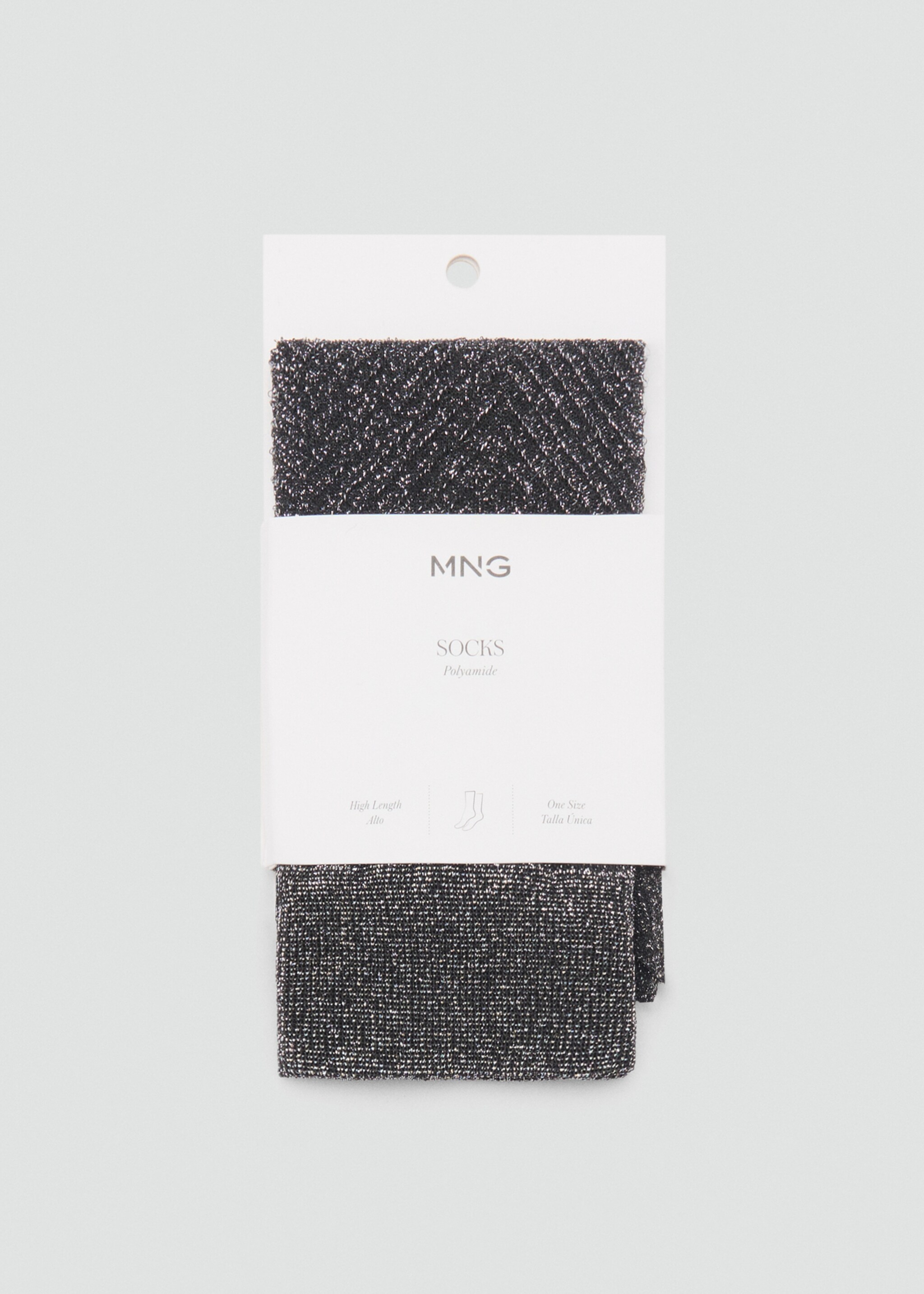Lurex long socks - Article without model