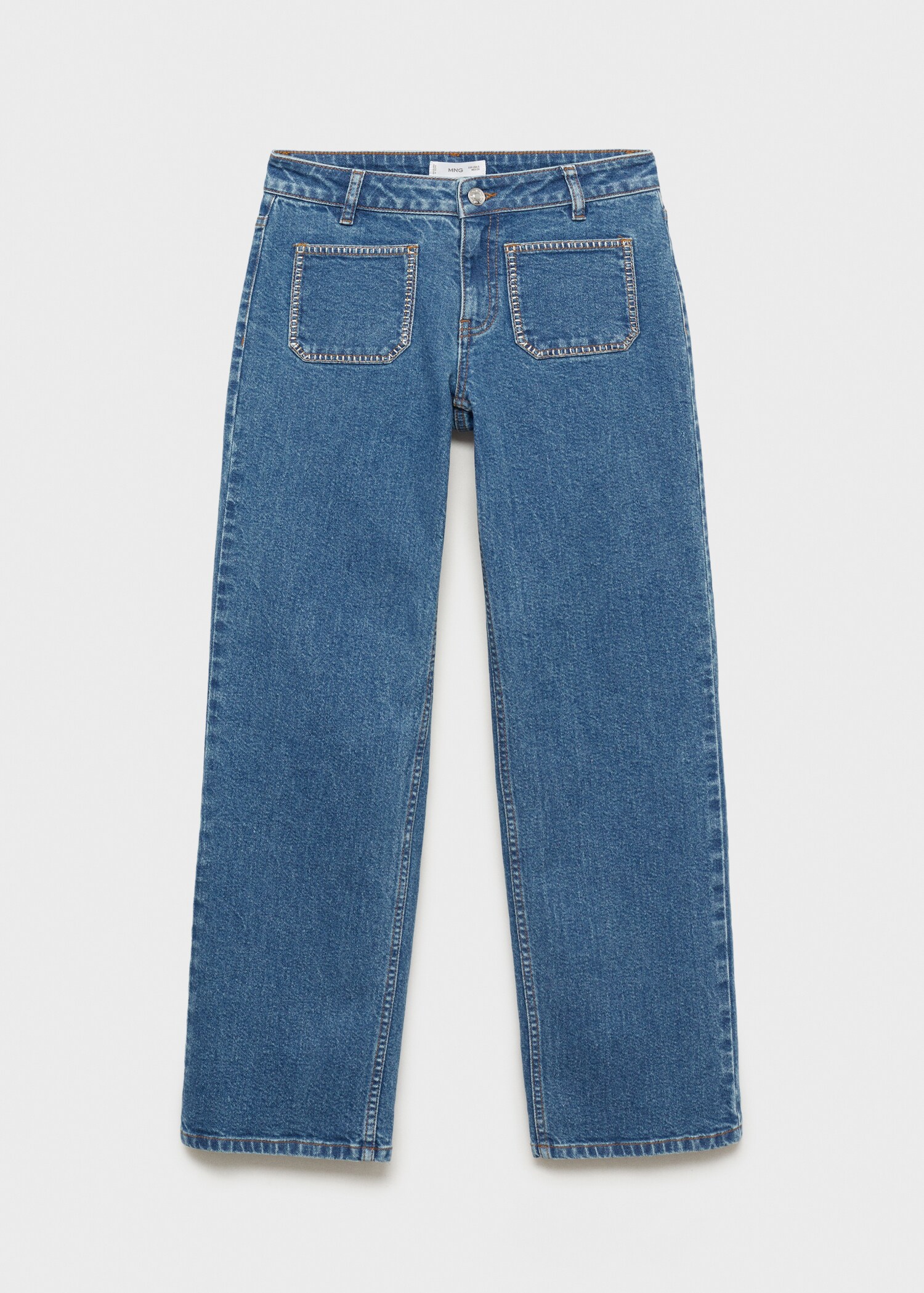 Jeans straight fit - Artículo sin modelo
