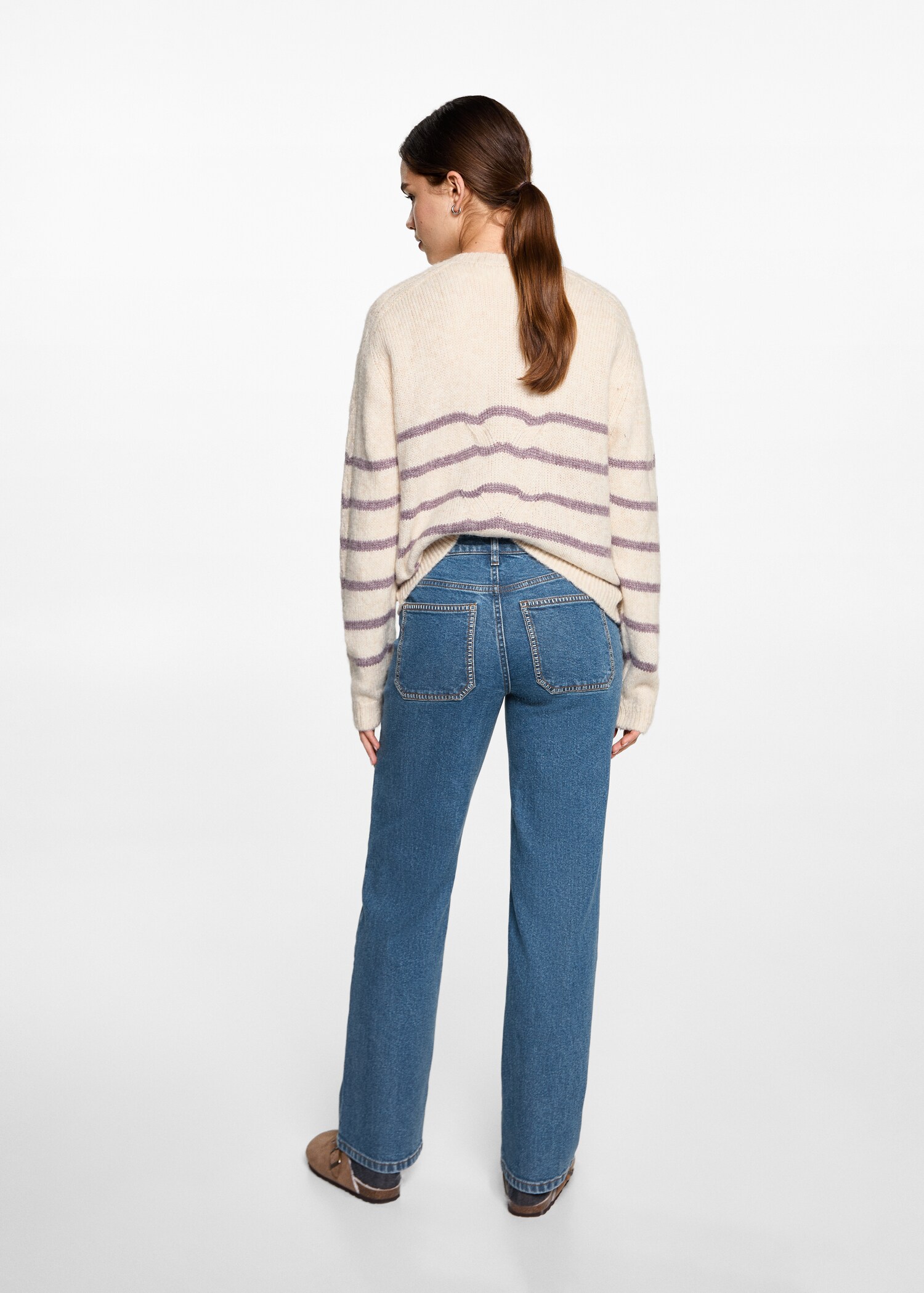 Jeans straight fit - Reverso del artículo