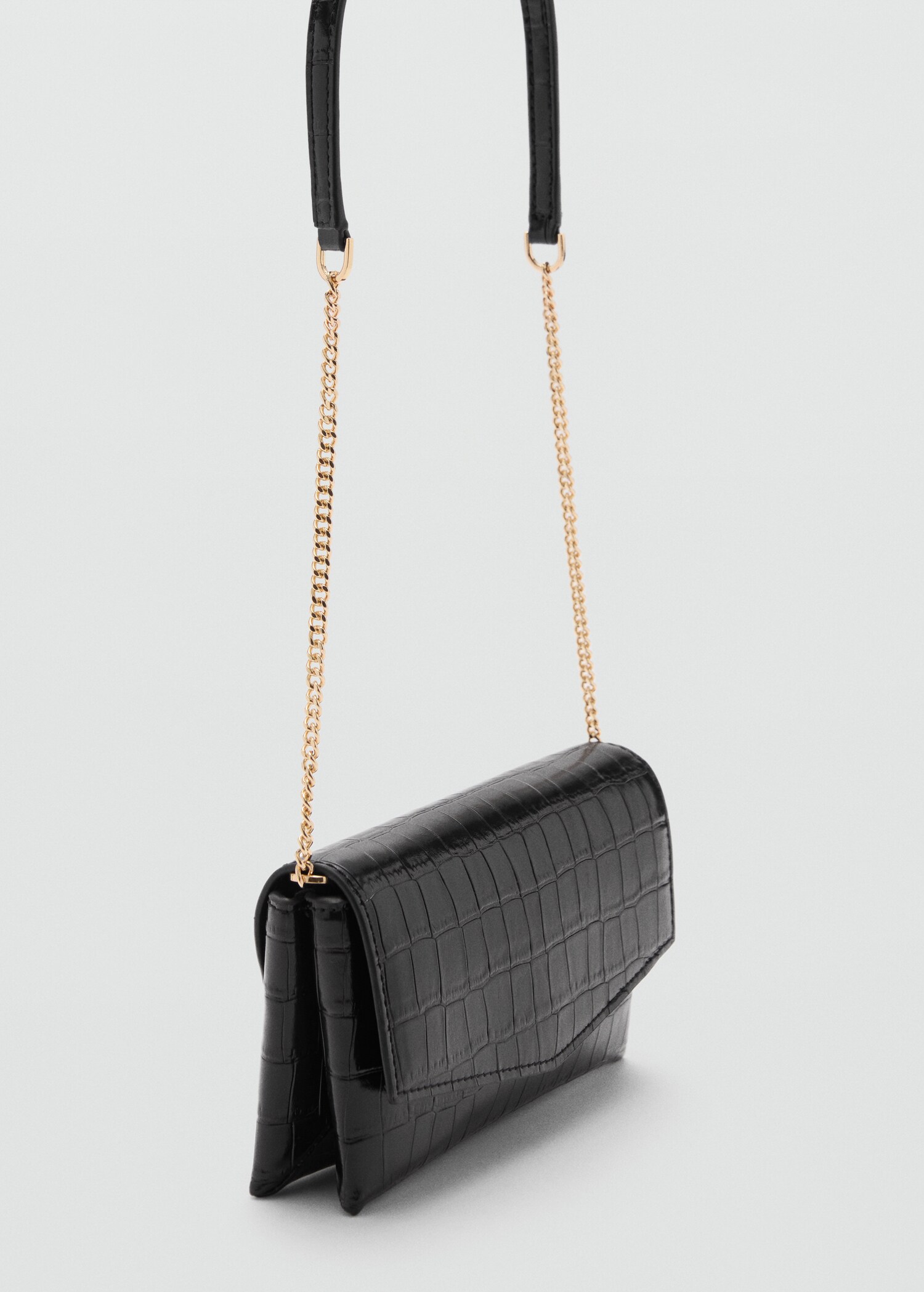 Sac rabat effet croco - Plan moyen