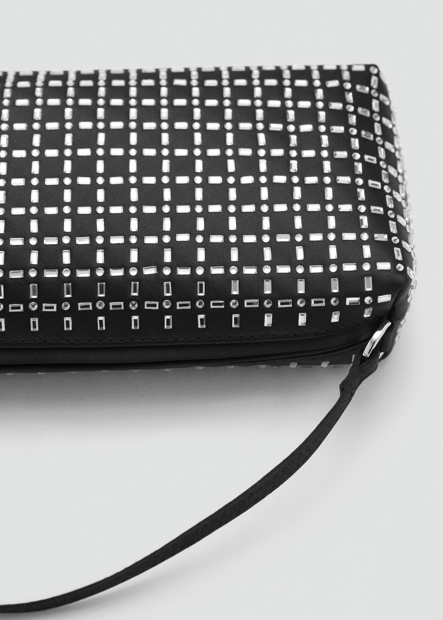 Mini bag with crystal appliqué - Деталь изделия 1